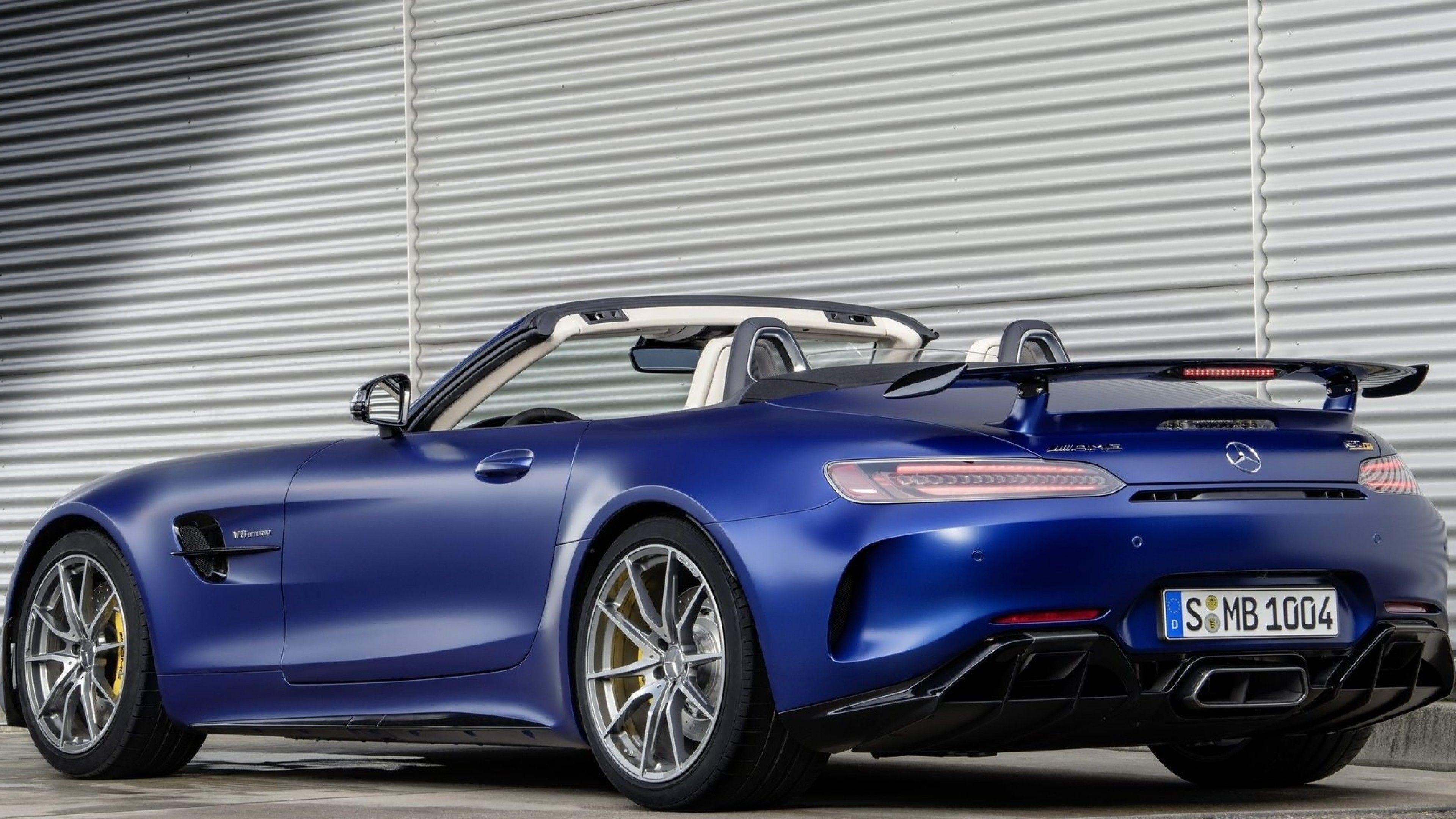 3840x2160 Download 3840x2160 Mercedes Benz Amg Gt, Blue, Side View, Sport Cars Wallpaper For UHD TV