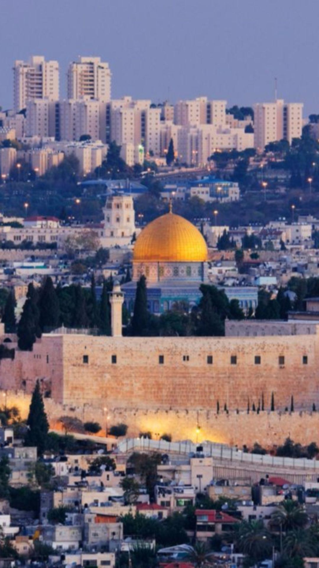1080x1920 Jerusalem Wallpaper HD