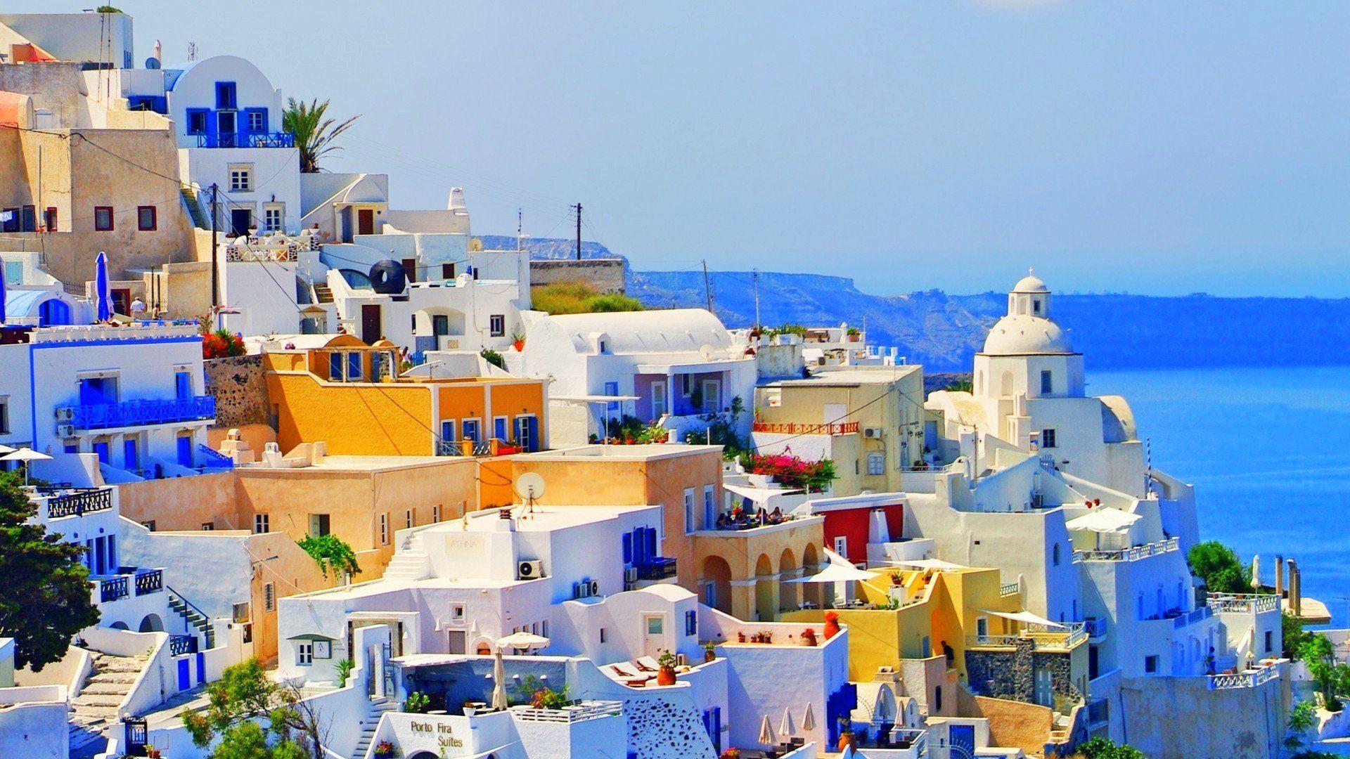 1920x1080 Greece HD Wallpaper and Background Image