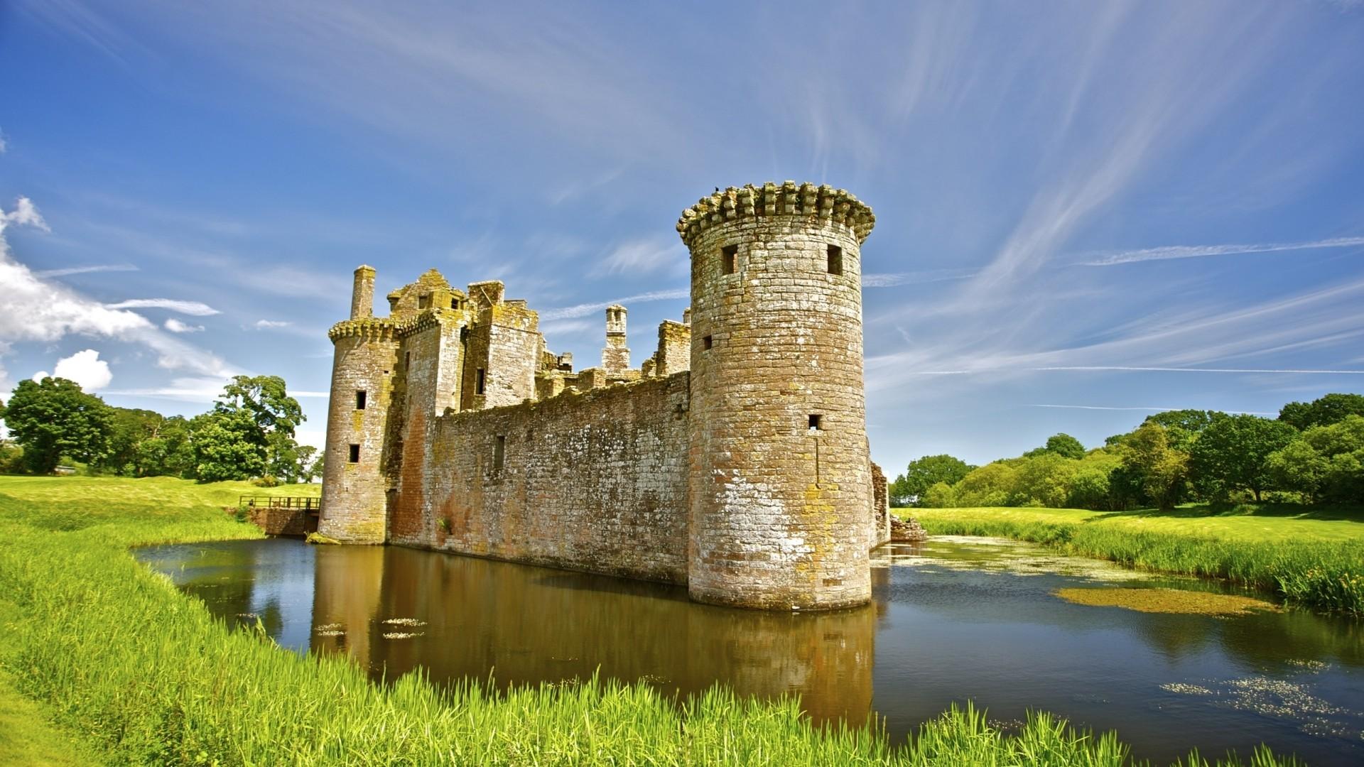 1920x1080 O45R633 Scottish Castles Wallpaper 1920x1080 px