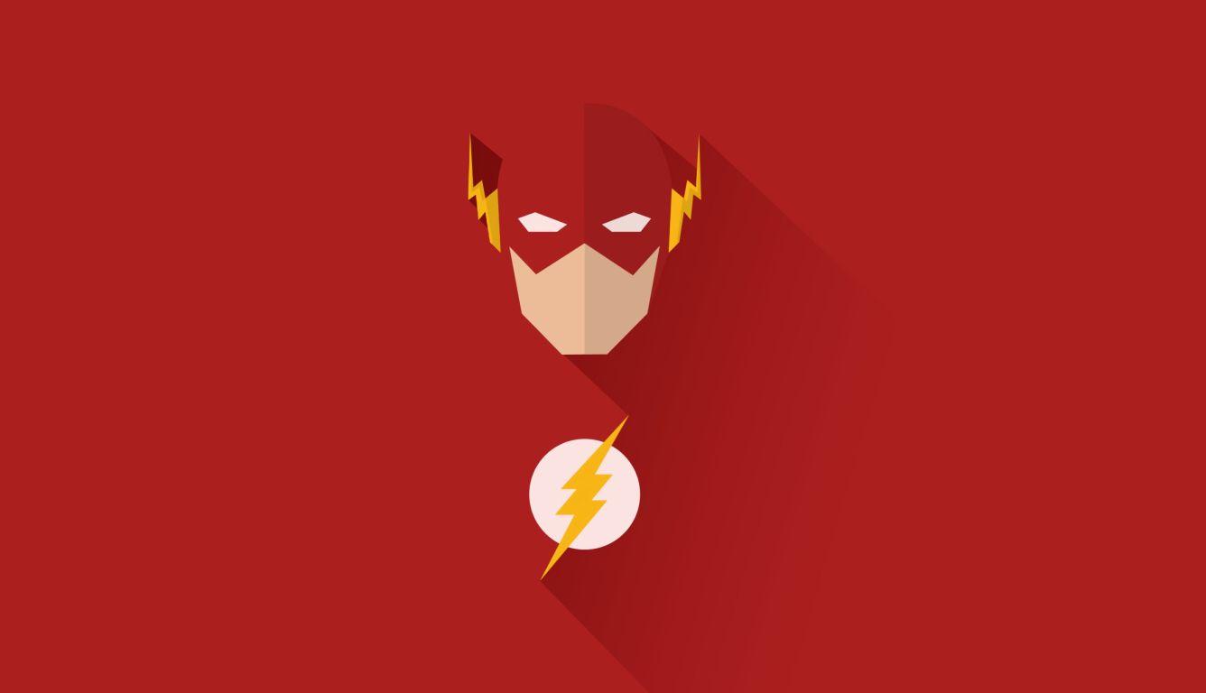 1336x768 Flash Minimal HD Laptop Wallpaper, HD Superheroes 4K Wallpaper, Image, Photo and Background