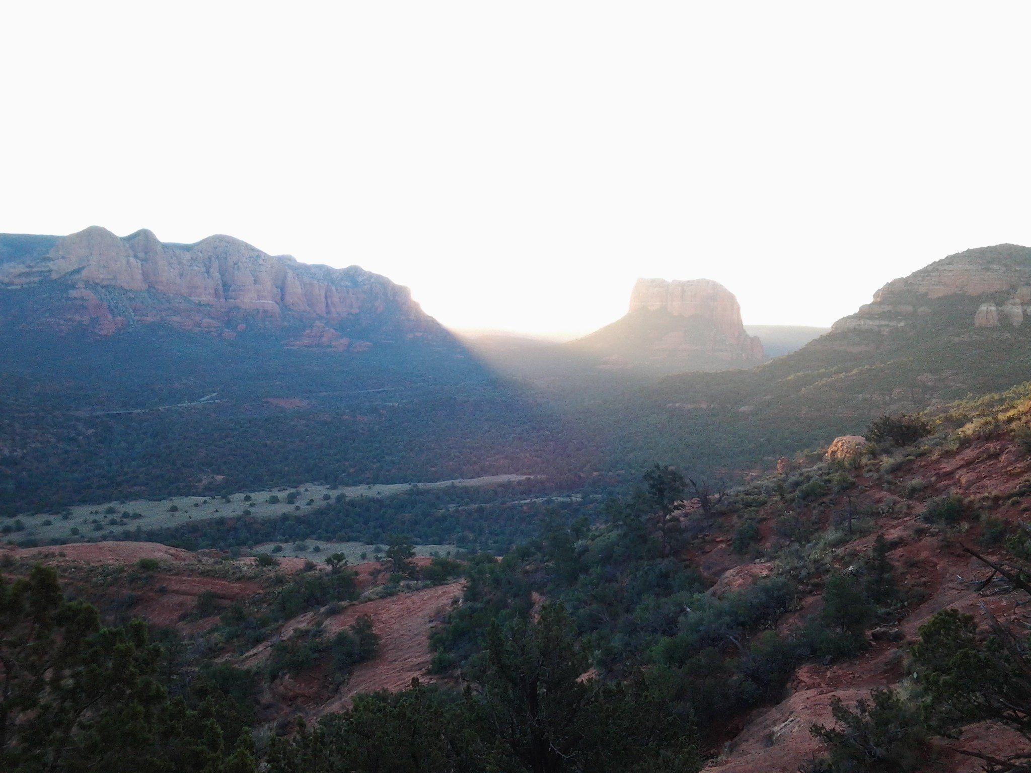 2048x1536 Break of Dawn From Cathedral Rock Sedona AZ HD wallpaper