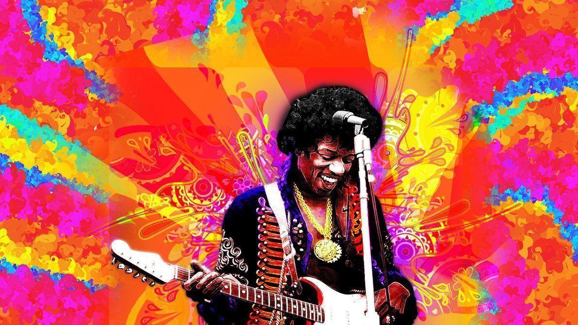 1191x670 Jimi Hendrix Psychedelic Wallpaper. The Art Mad Background