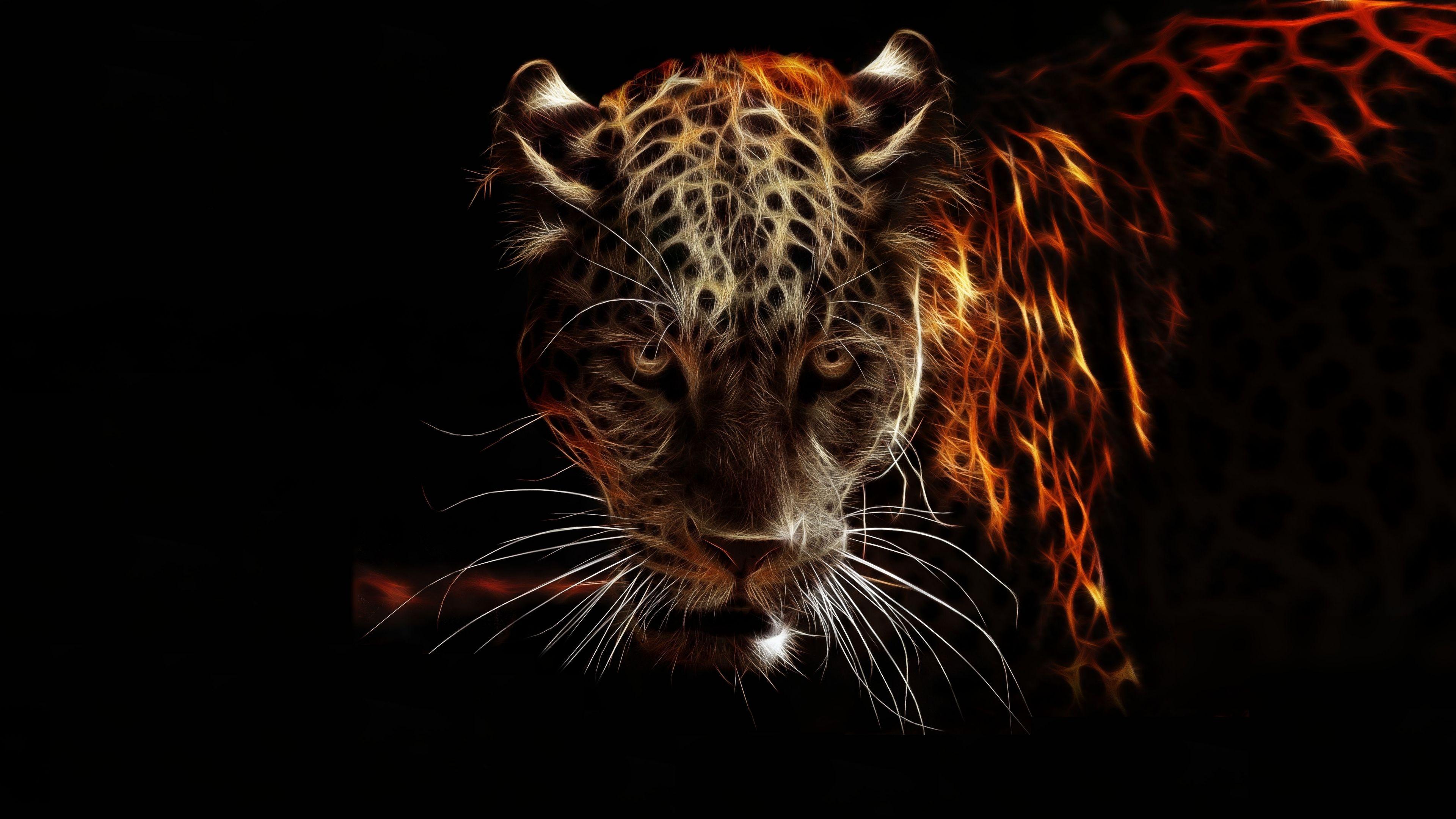 3840x2160 Download 3840x2160 wallpaper jaguar, animal, wildlife, artwork, 4k, uhd 16: widescreen, 3840x2160 HD image, background, 9666