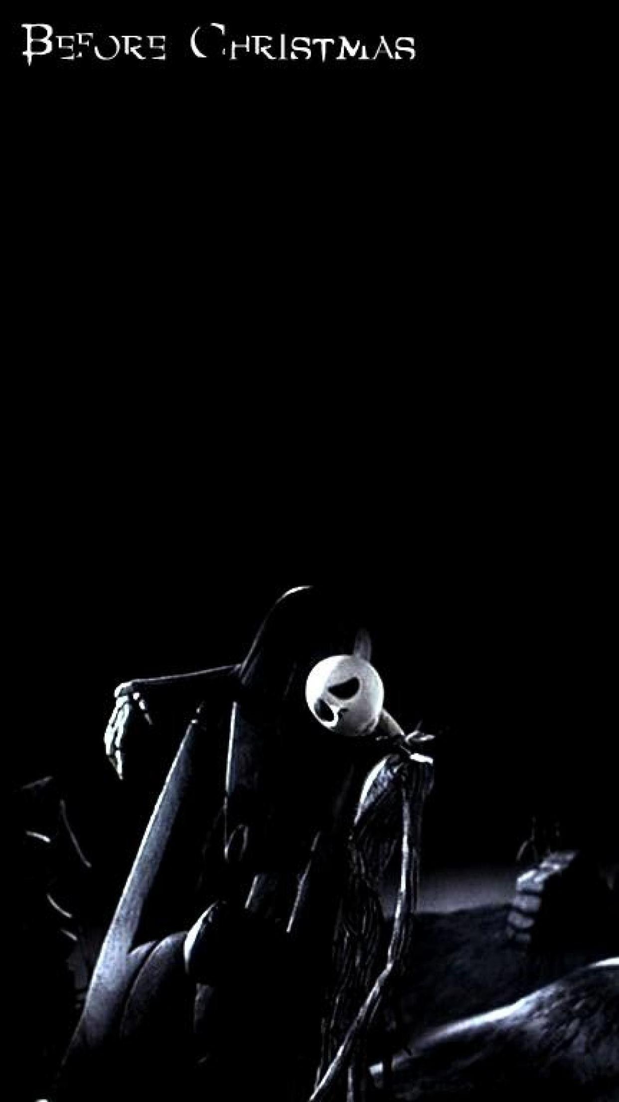 1242x2208 Nightmare Before Christmas Background