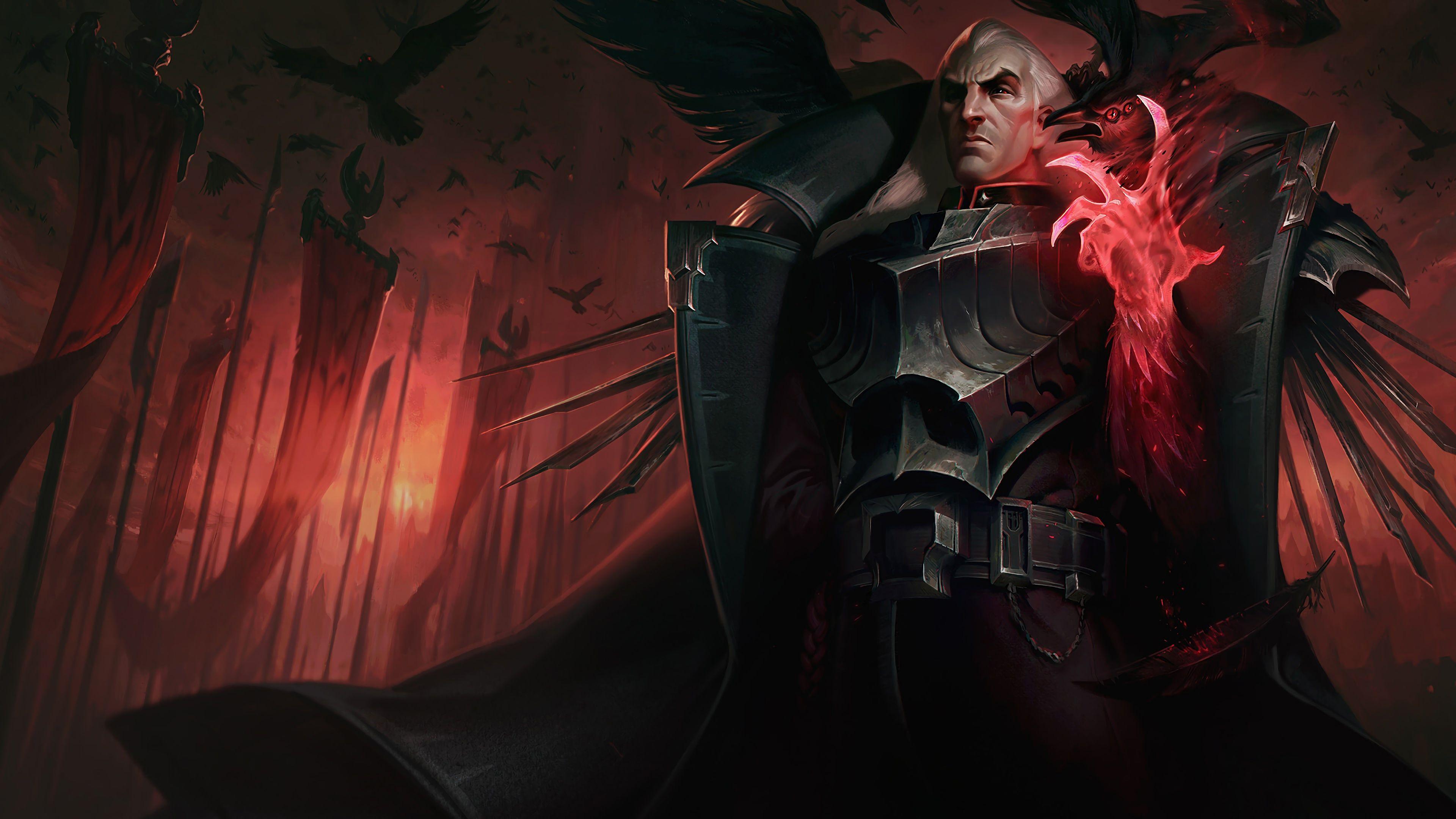 3840x2160 Wallpaper 4k Swain LoL Splash Art League of Legends lol league of legends, Swain