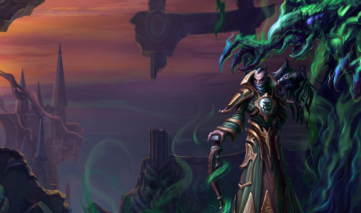 1215x717 Swain Classic Skin of Legends Wallpaper