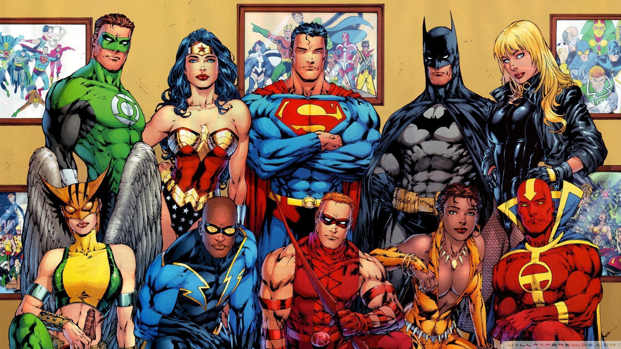 2048x1152 Dc Superhero Wallpaper