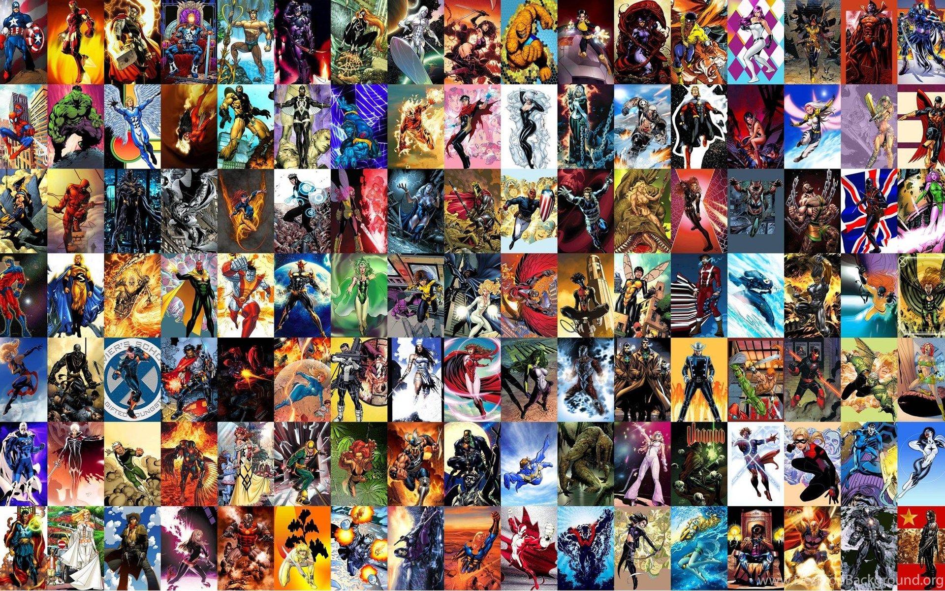 1920x1200 Marvel Superheroes Wallpaper Desktop Background