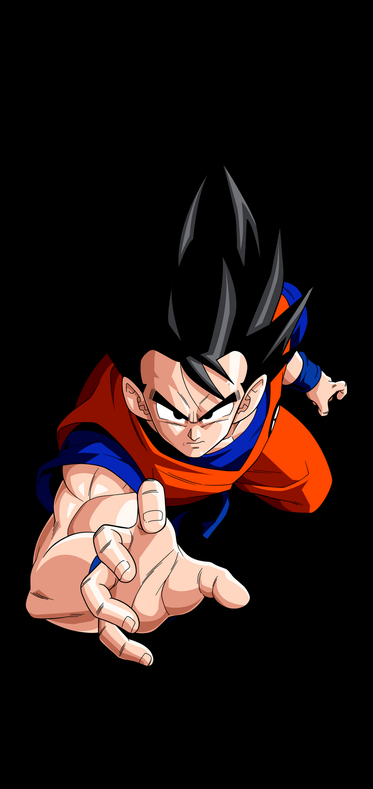 1189x2511 Goku phone wallpaper collection