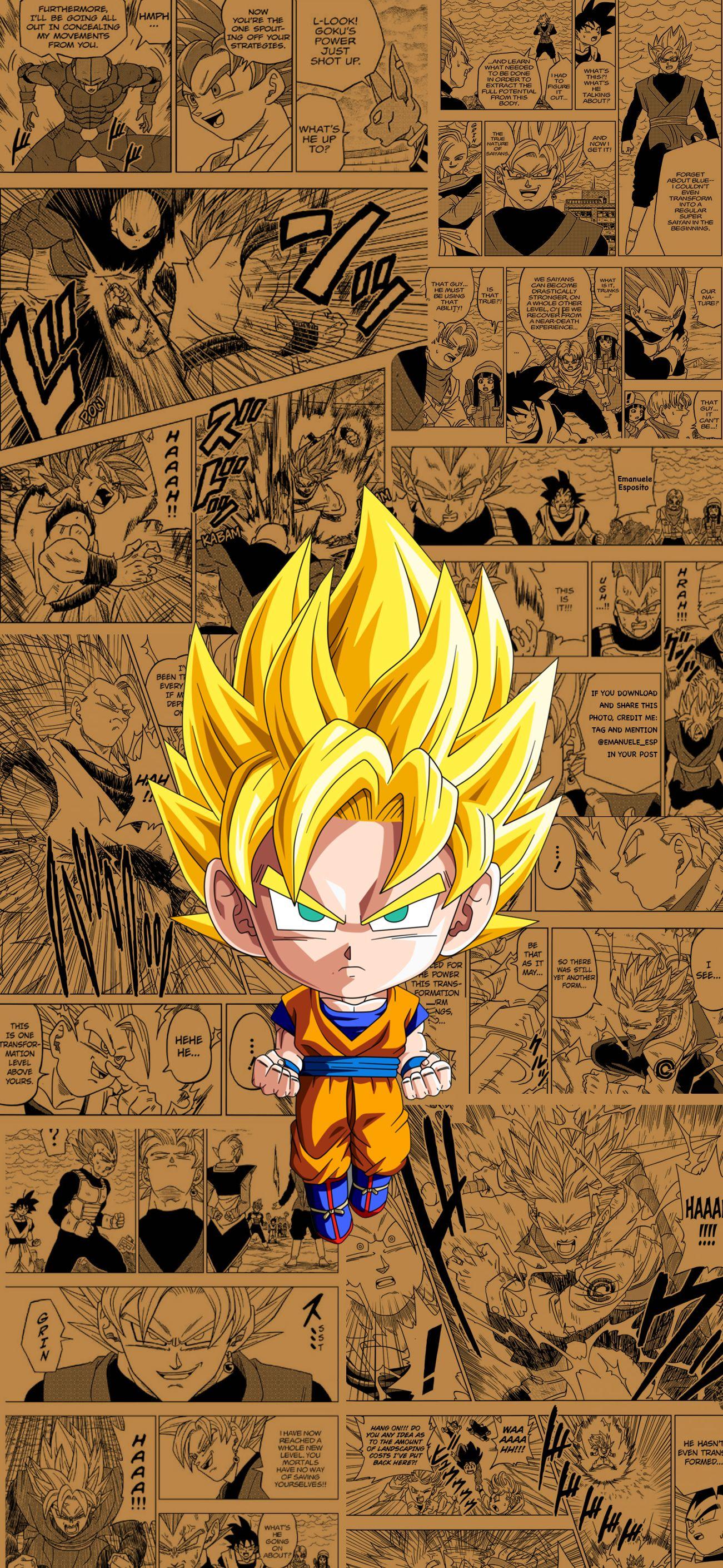 Goku Chibi Wallpapers Top Free Goku Chibi Backgrounds WallpaperAccess