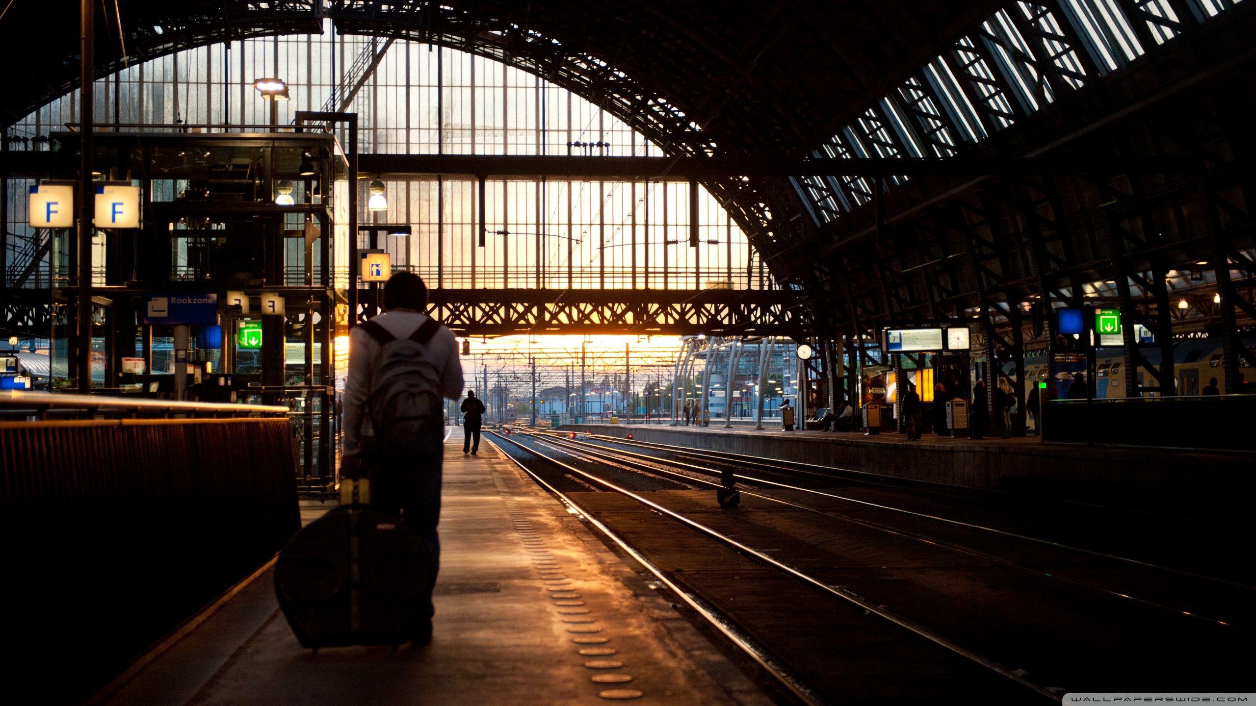 2560x1440 Platform Amsterdam Central Ultra HD Desktop Background Wallpaper for 4K UHD TV : Widescreen & UltraWide Desktop & Laptop : Tablet