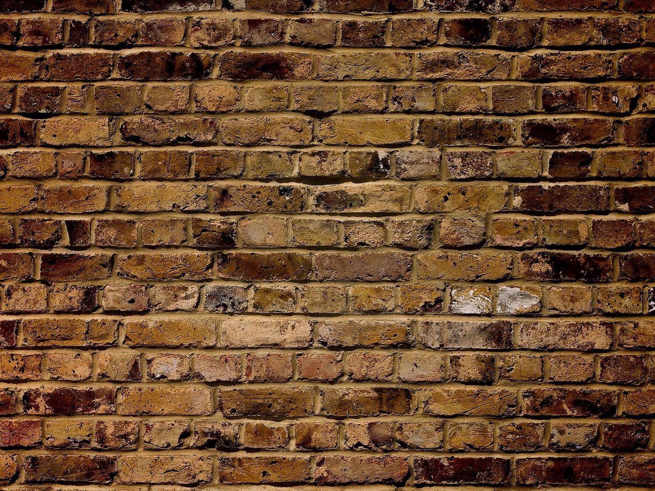 1280x960 Download wallpaper 1280x960 wall, brick, structure, surface standard 4:3 HD background