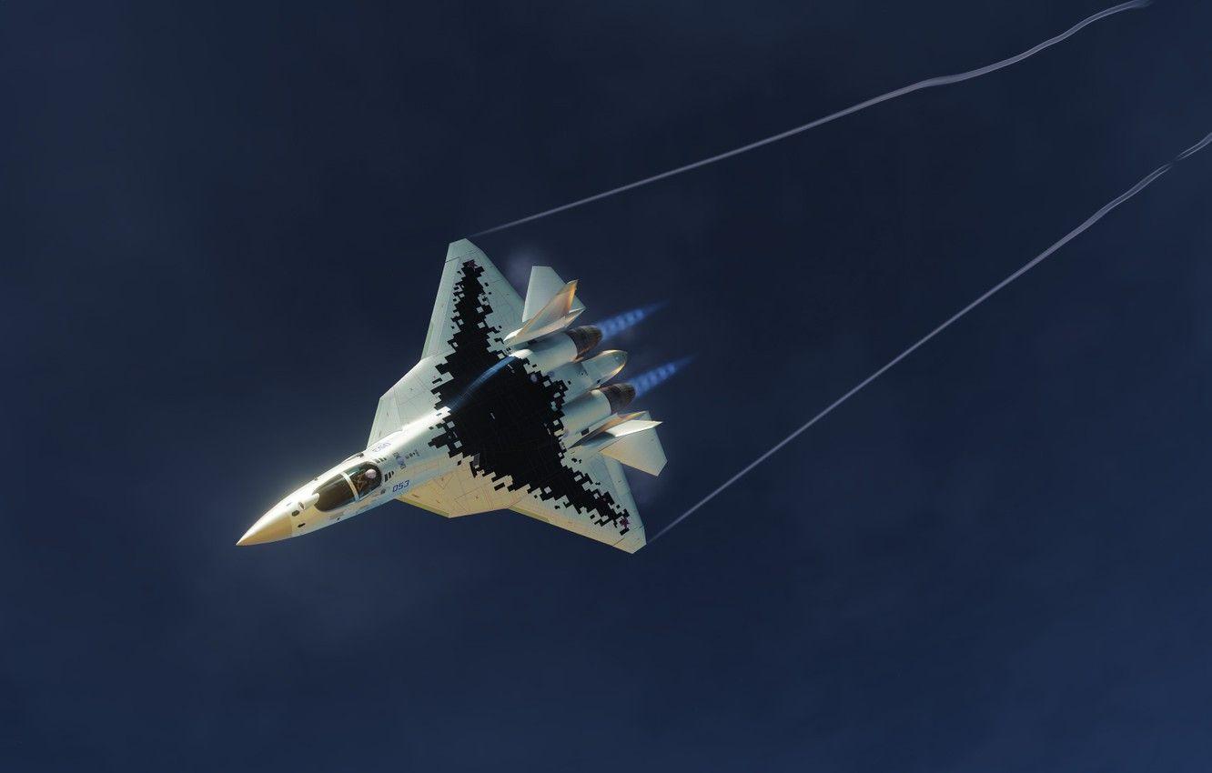 2380x1587  2380x1587 sukhoi su 57 background  Coolwallpapersme