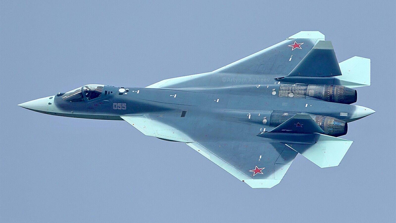 Military Sukhoi Su57 HD Wallpaper