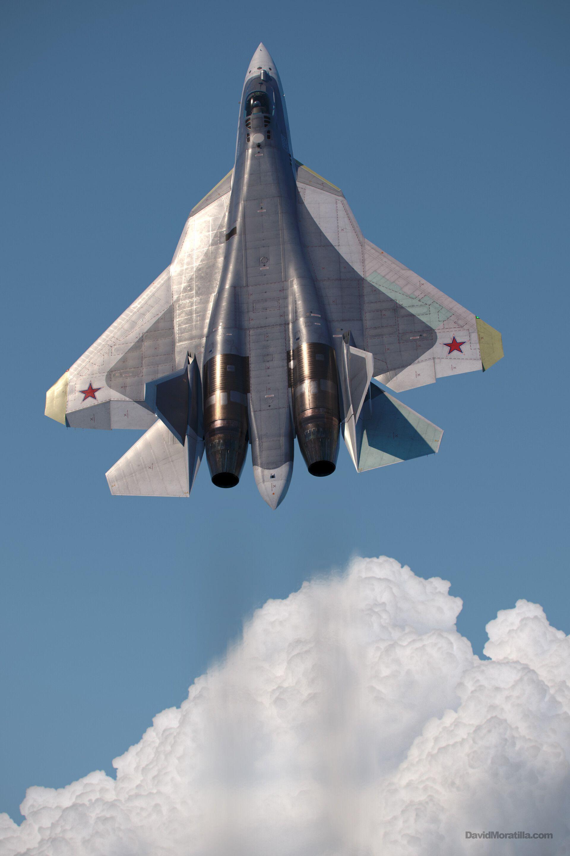 Sukhoi Su-57 Wallpapers - Top Free Sukhoi Su-57 Backgrounds ...