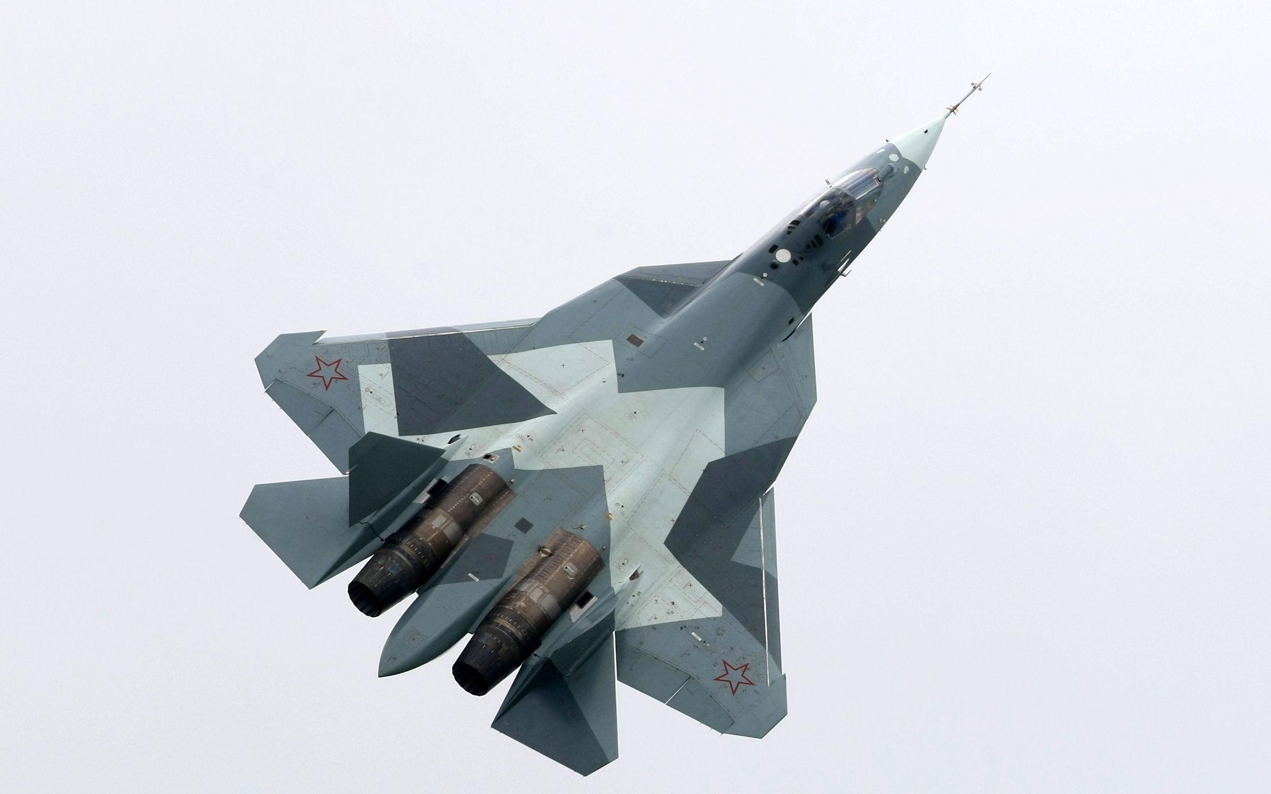 Sukhoi Su-57 Wallpapers - Top Free Sukhoi Su-57 Backgrounds ...