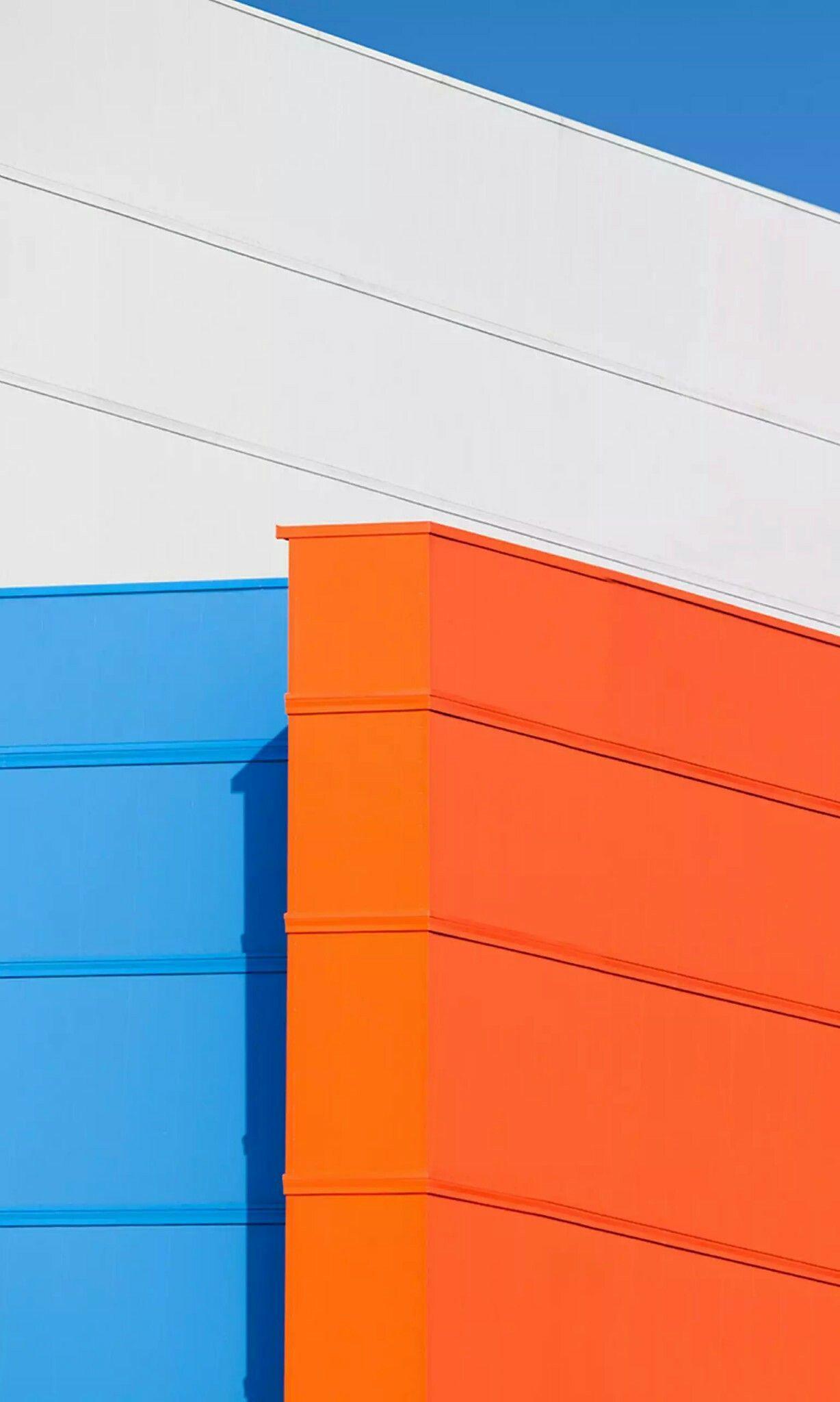 1228x2048 Orange And White Wallpaper