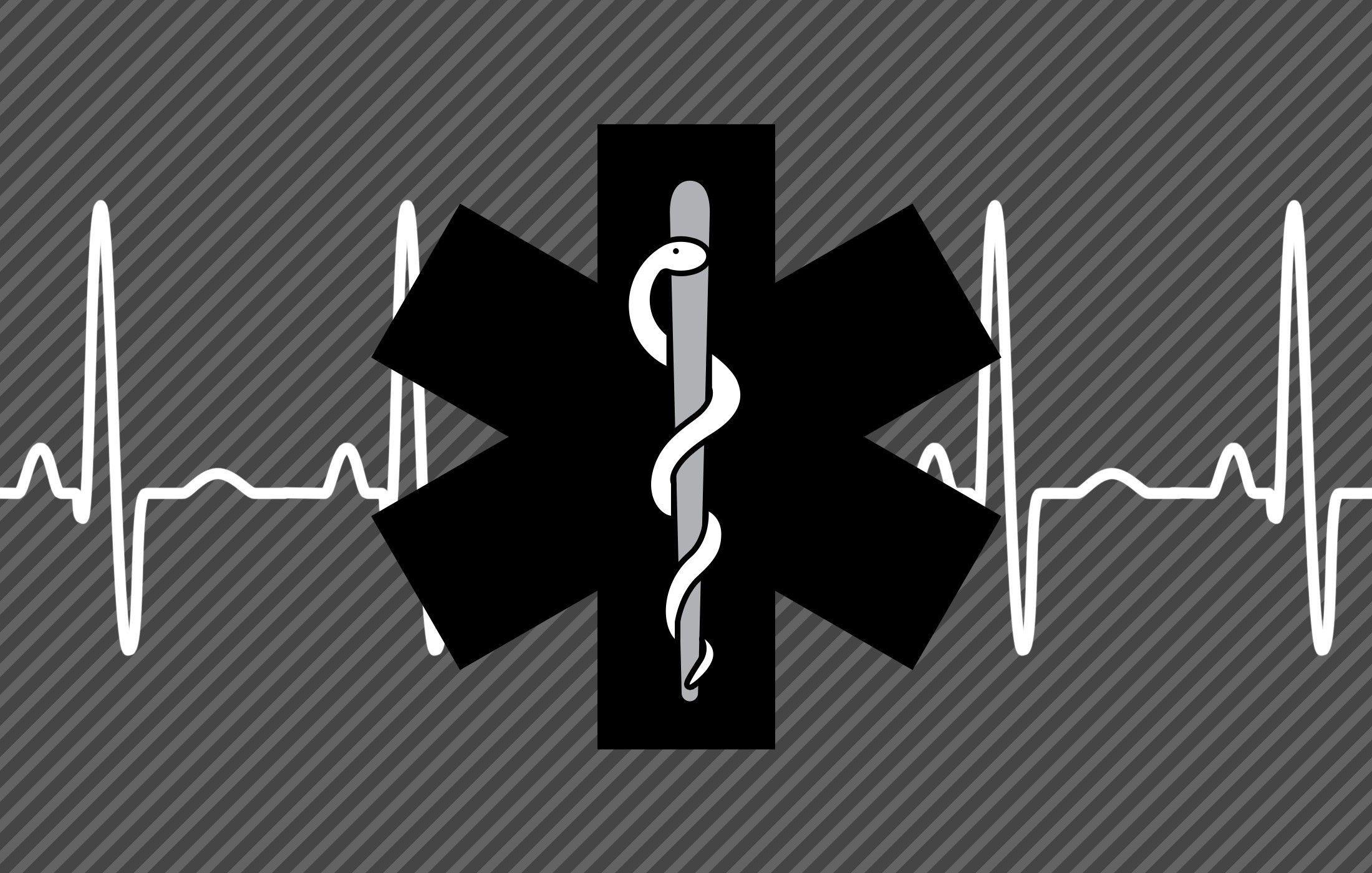 Star of Life Wallpaper Screensaver Paramedic Wallpaper  Etsy