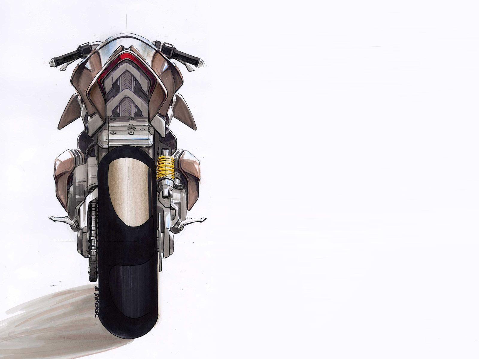 1600x1200 Minimalist Motorcycle Wallpaper
