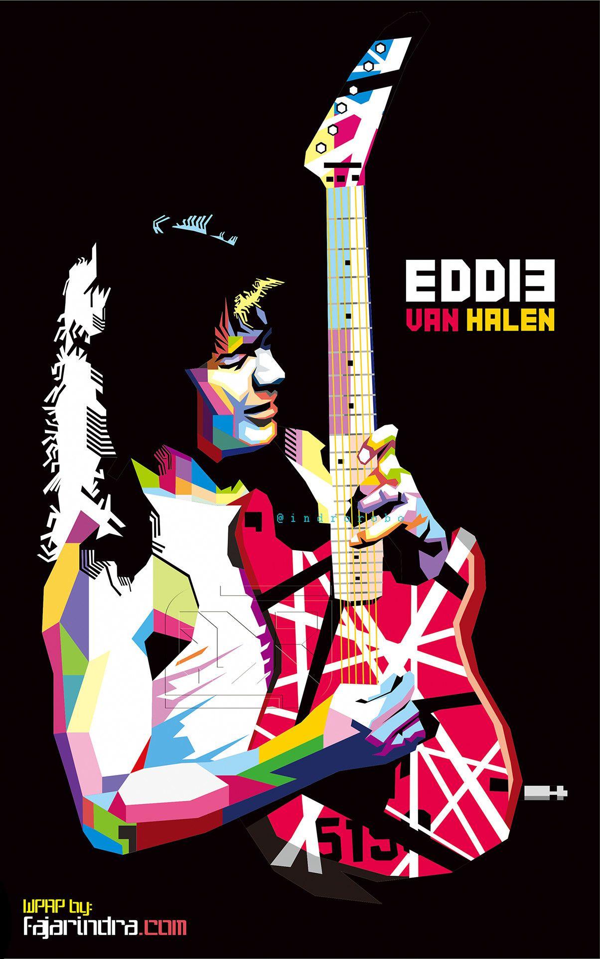 Featured image of post Wallpaper Eddie Van Halen Guitar Pattern Find the best eddie van halen wallpaper on wallpapertag