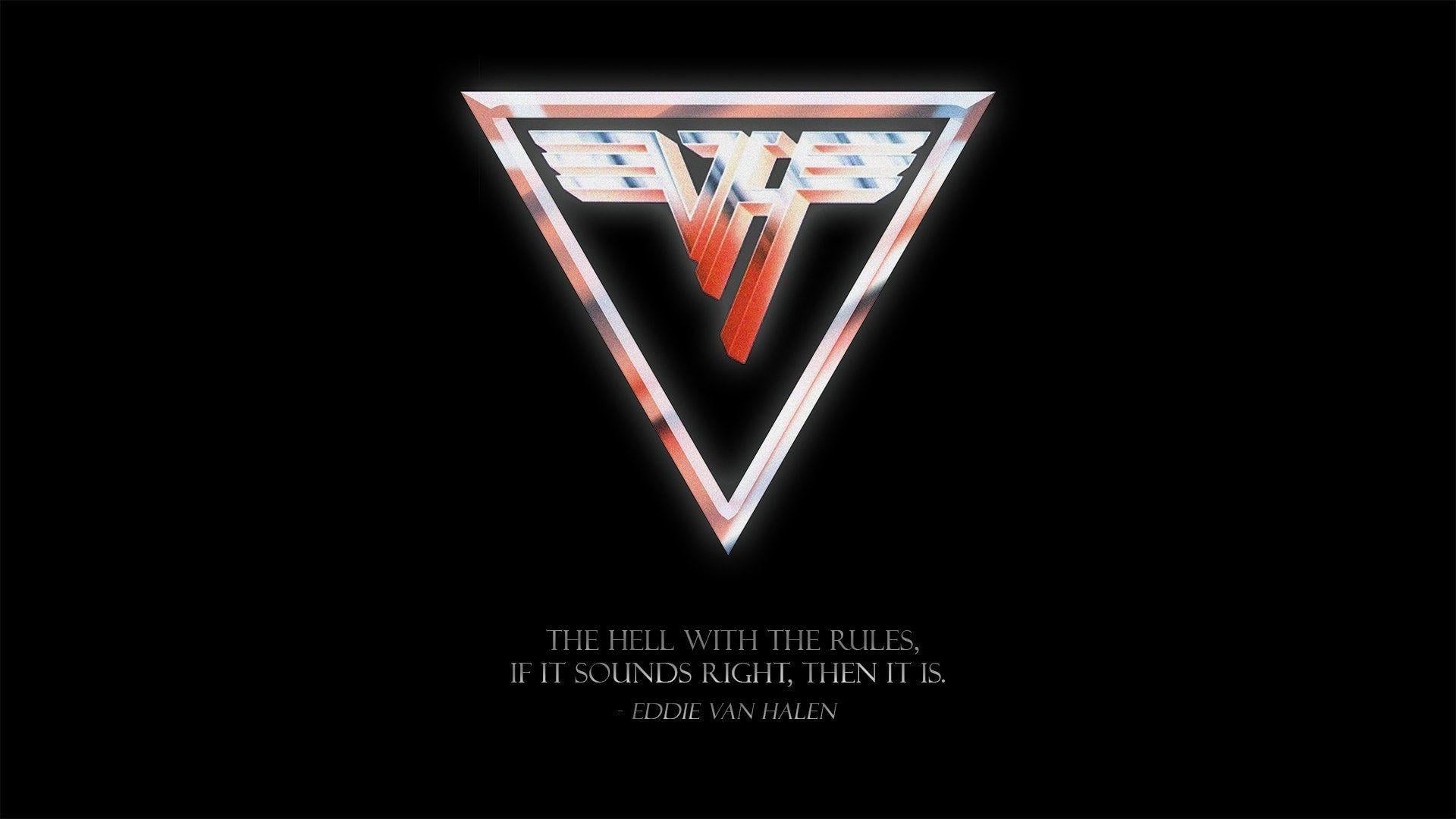 1920x1080 Made this Van Halen Wallpaper, thought you guys might like it!