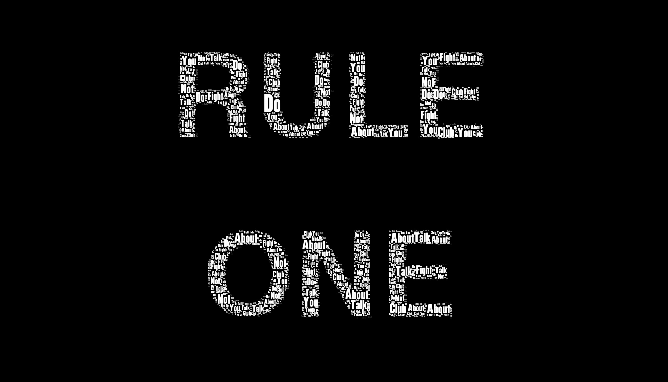 2337x1337 Quotes Fight Club Wallpaper. Quote background, Rules quotes, Black background quotes
