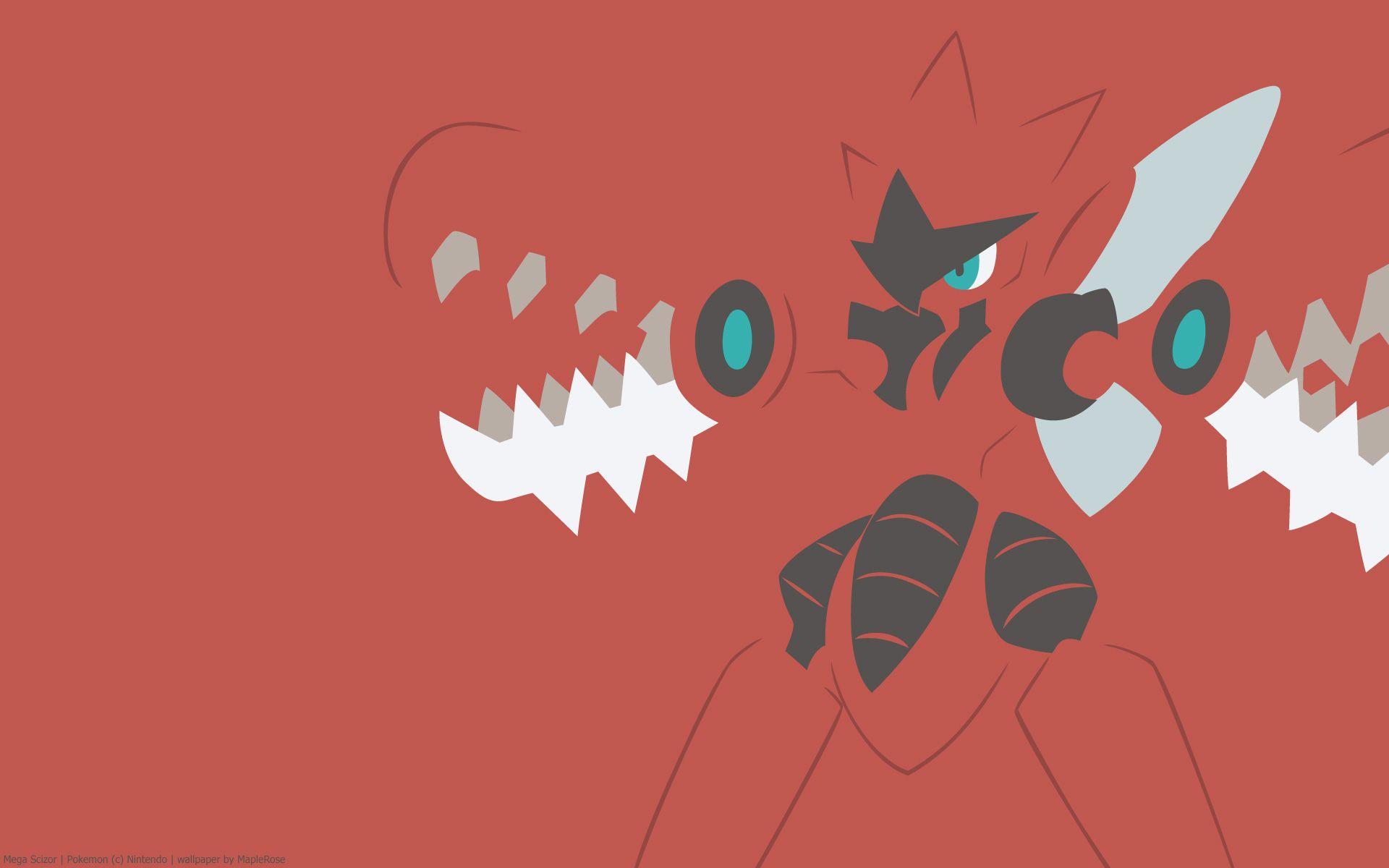 1920x1200 Mega Scizor. PokéWalls