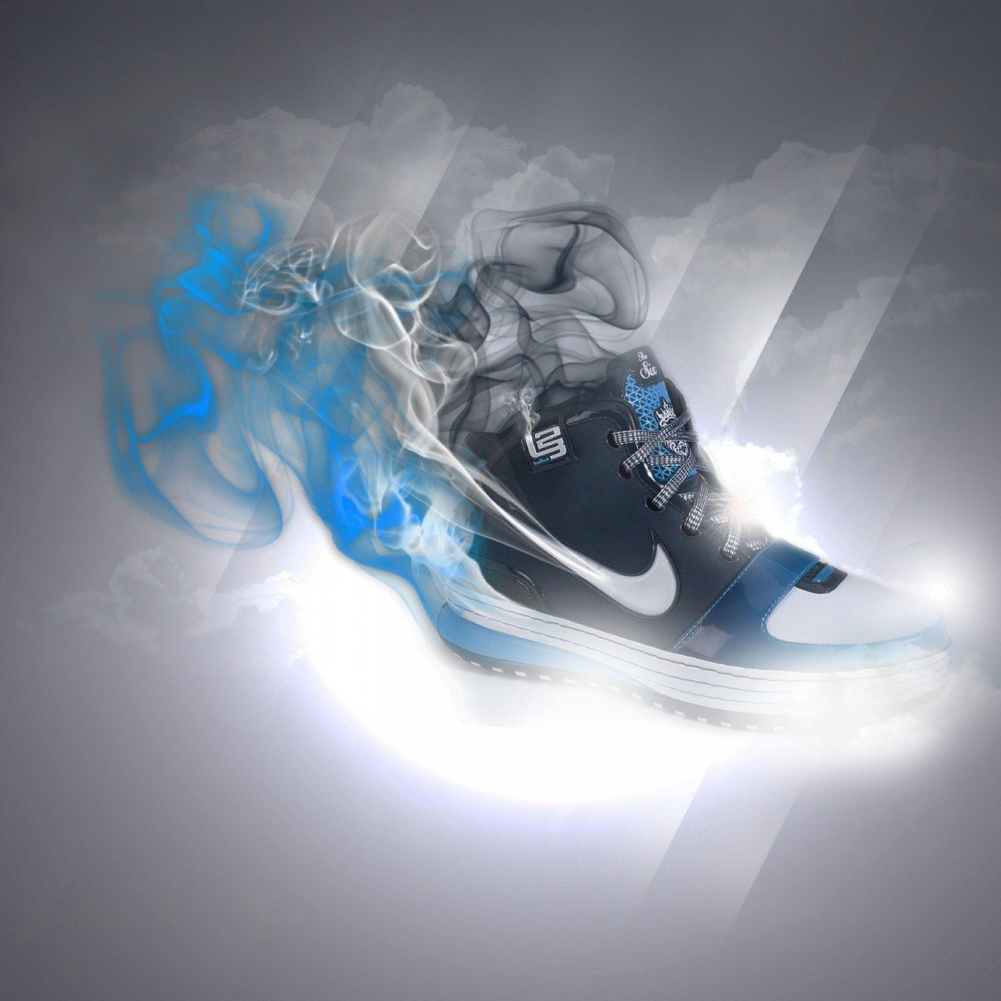 2048x2048 Nike Basketball Shoes HD HD Wallpaper