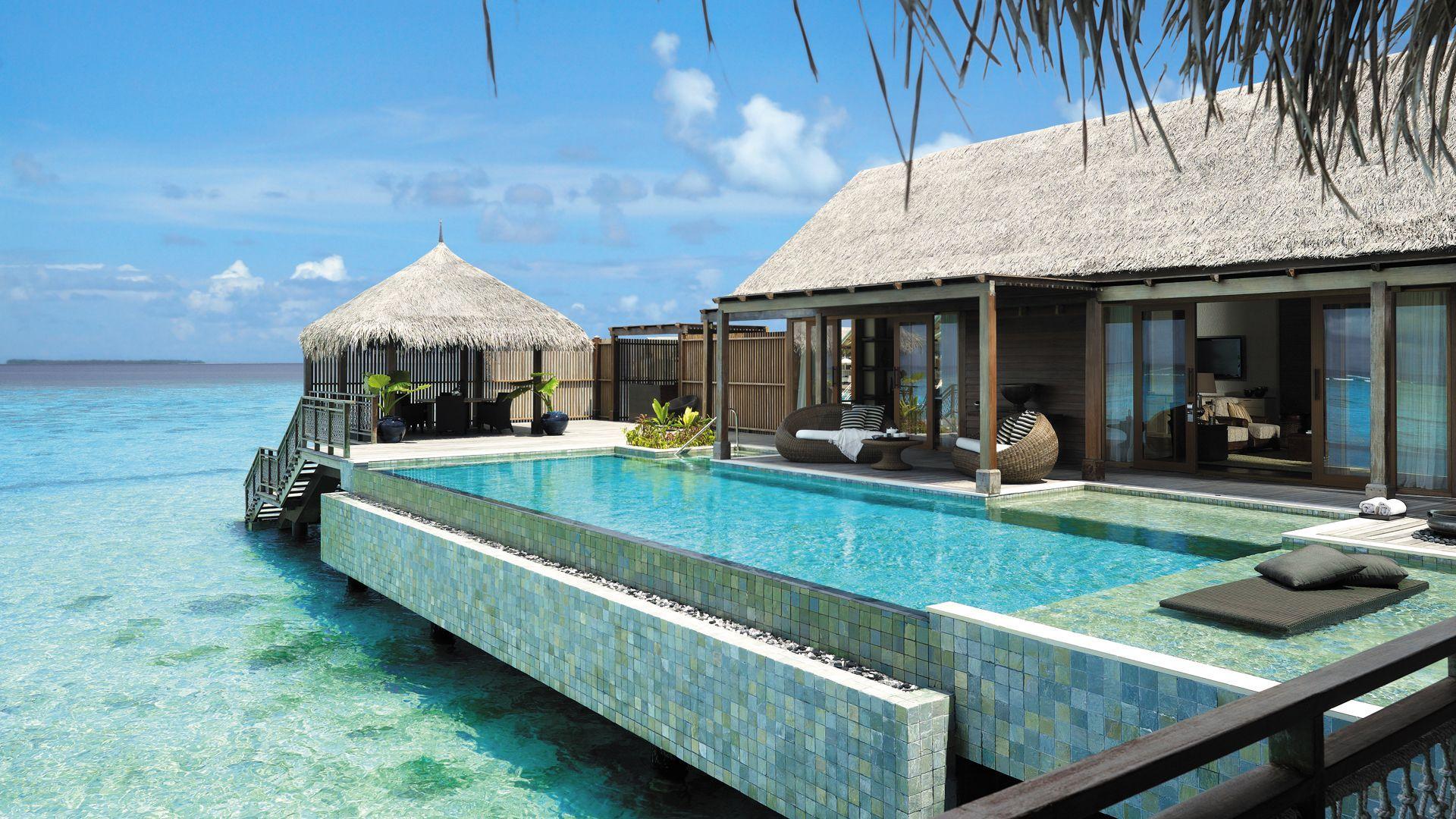 1920x1080 Free Beach Mansion Wallpaper