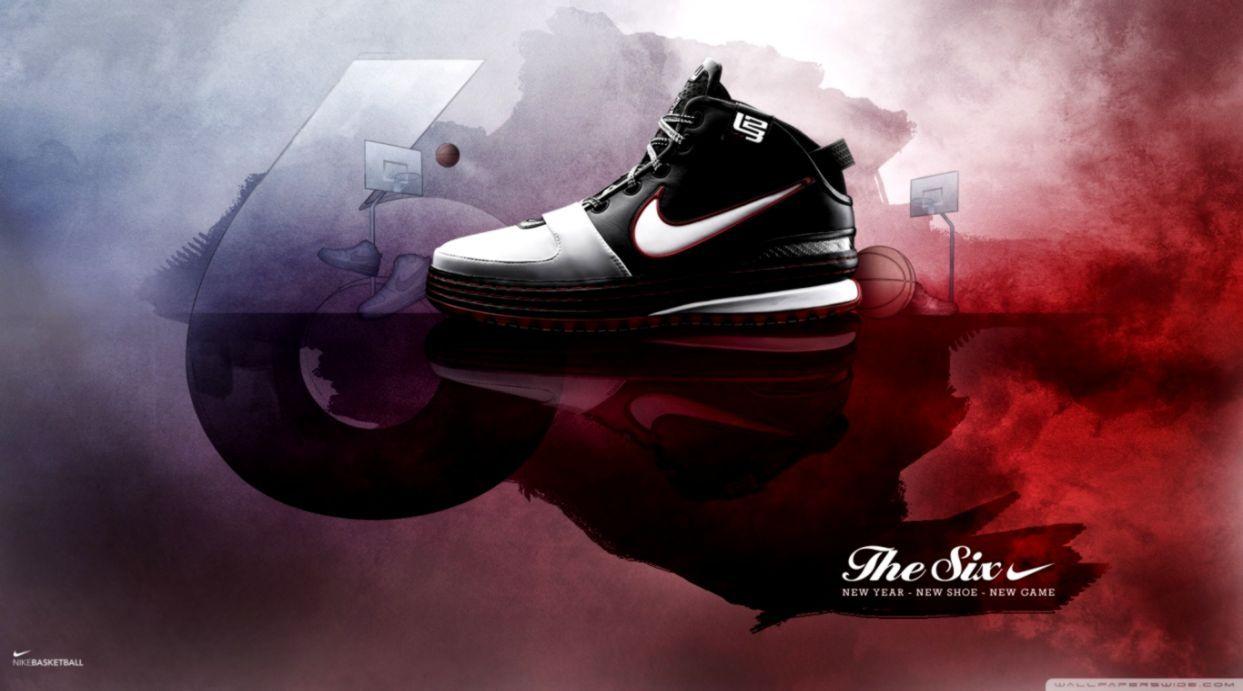 1243x691 Nike Basketball Shoes Wallpaper