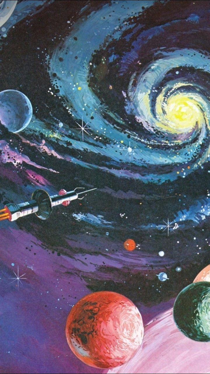 720x1280 look screens. Art wallpaper, Space art, Space painting