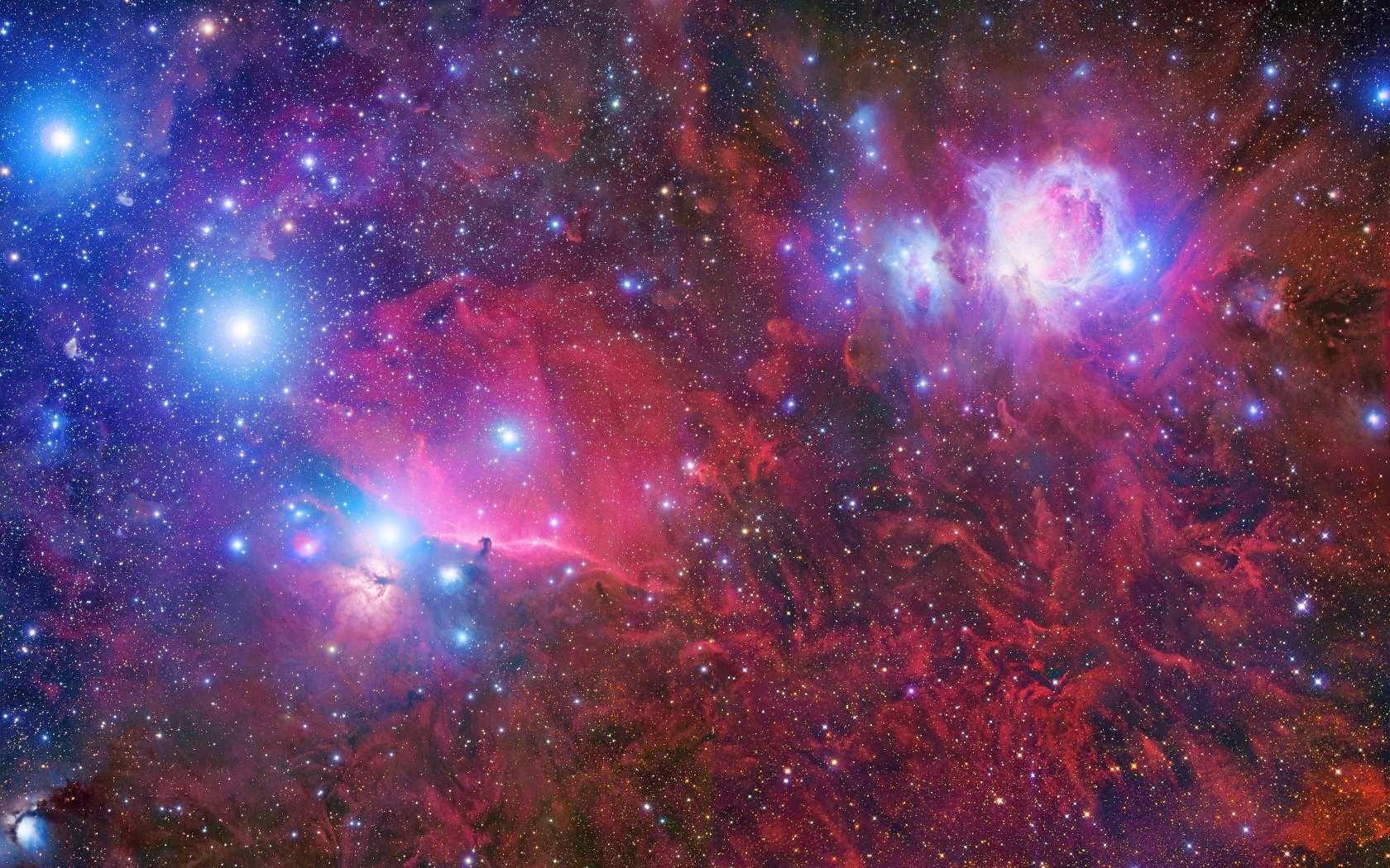1680x1050 Trippy Space Wallpaper