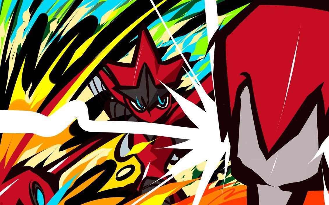 2012 Shiny Scizor Wallpaper  Download to your mobile from PHONEKY