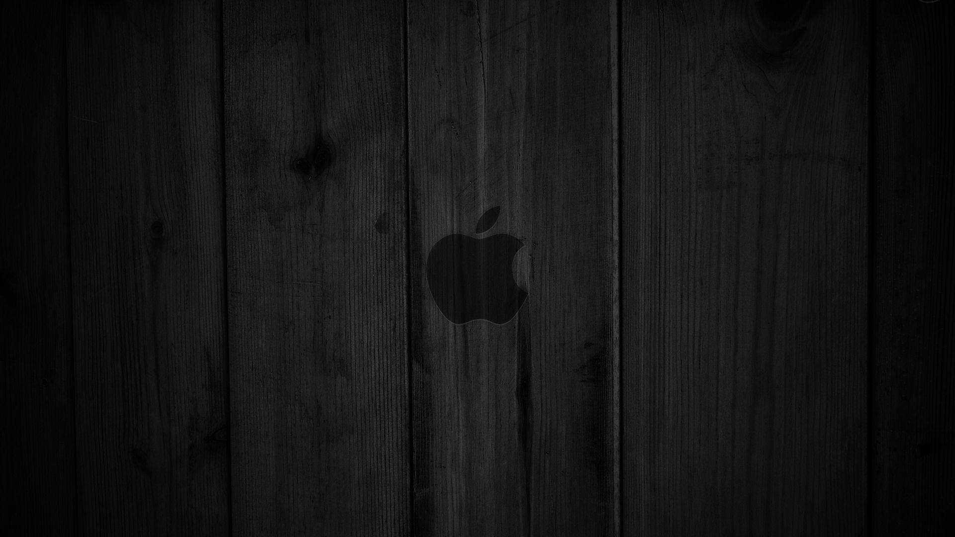 1920x1080 Dark wood OS X Apple wallpaper : High Definition, High Resolution HD Wallpaper