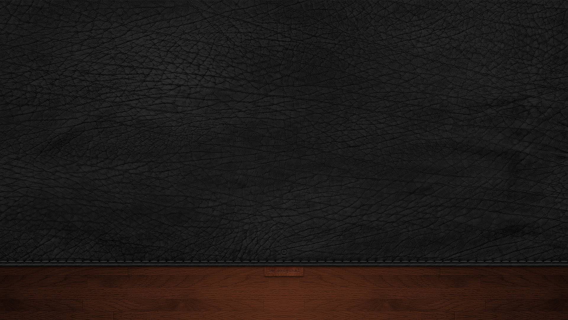 1920x1080 Black Leather Wallpaper HD