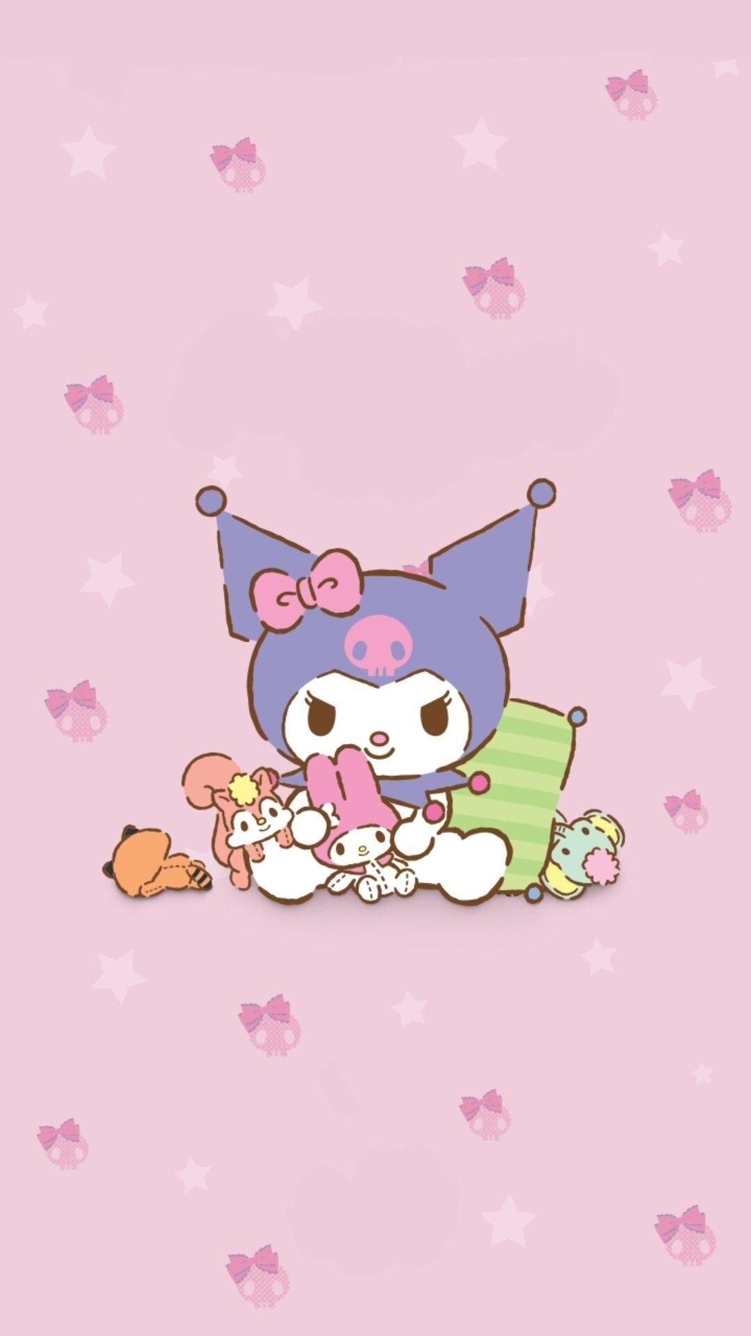 1080x1920 My Melody iPhone Wallpaper