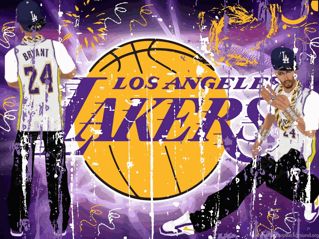 1024x768 La Lakers Wallpaper And HD Screensaver Desktop Background