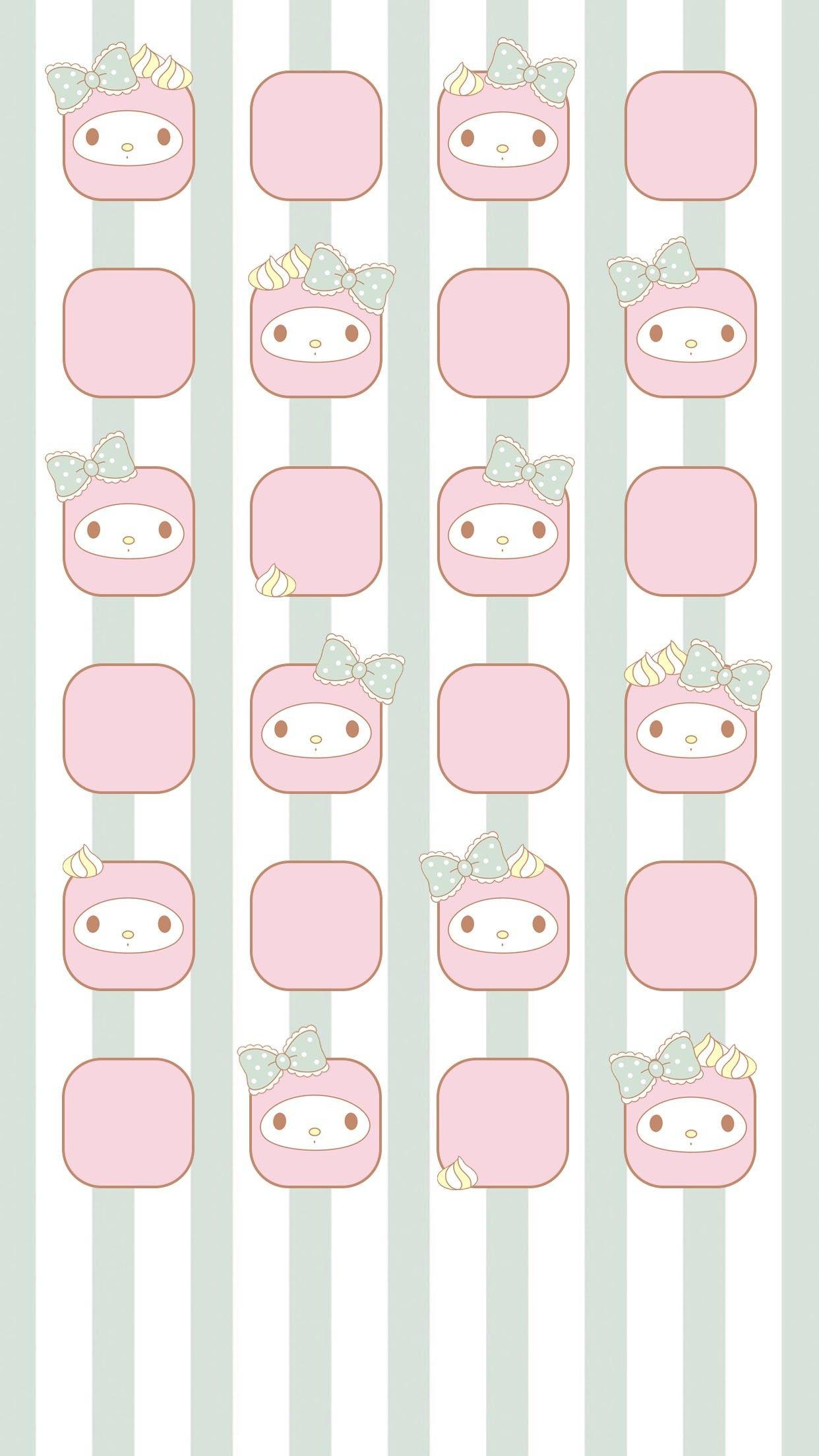 1242x2208 My Melody Wallpaper for iPhone
