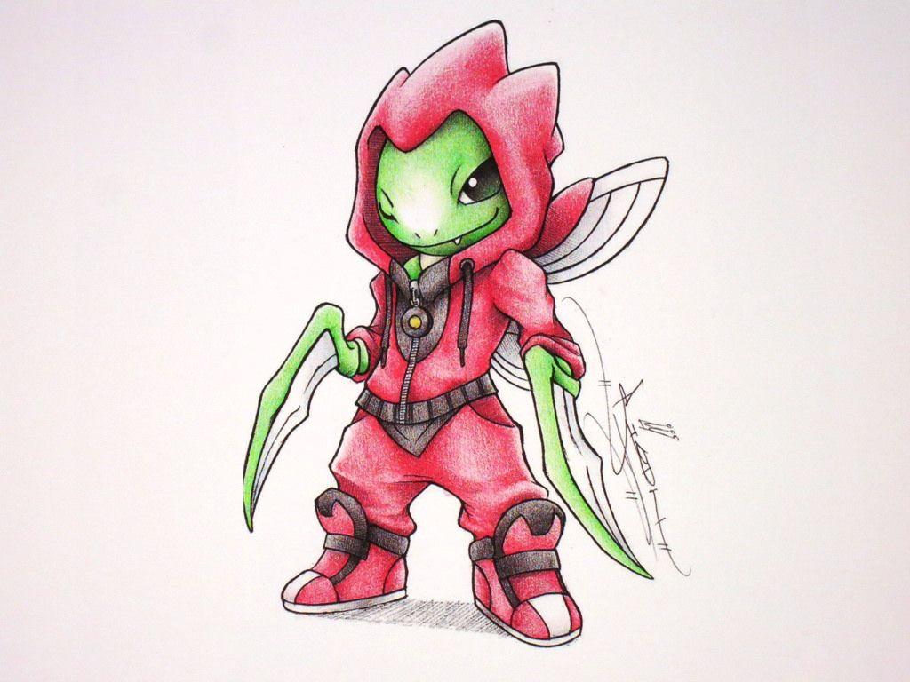 1024x768 Scyther Art Close. OMG I love this guy. 2013 Christmas g