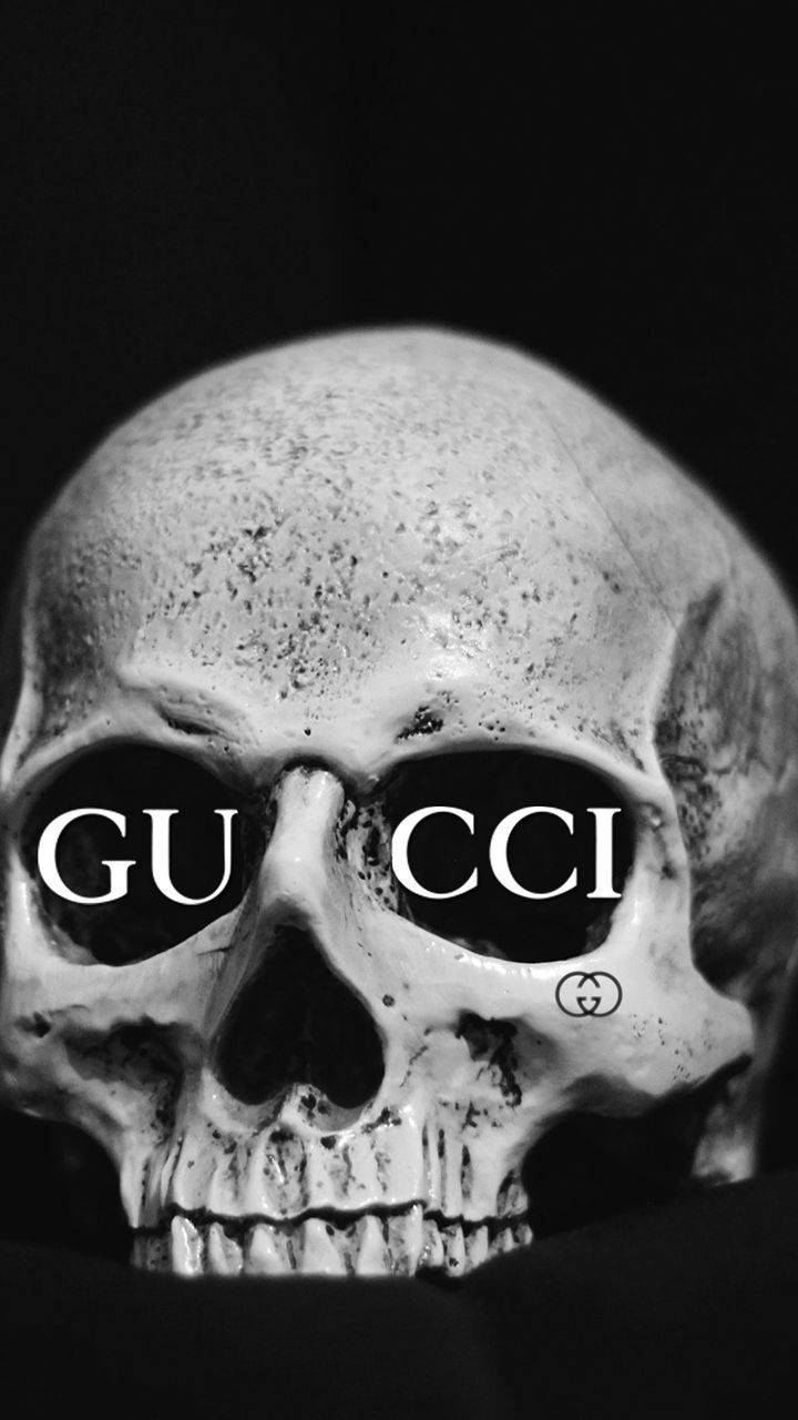 720x1280 Gucci skull wallpaper