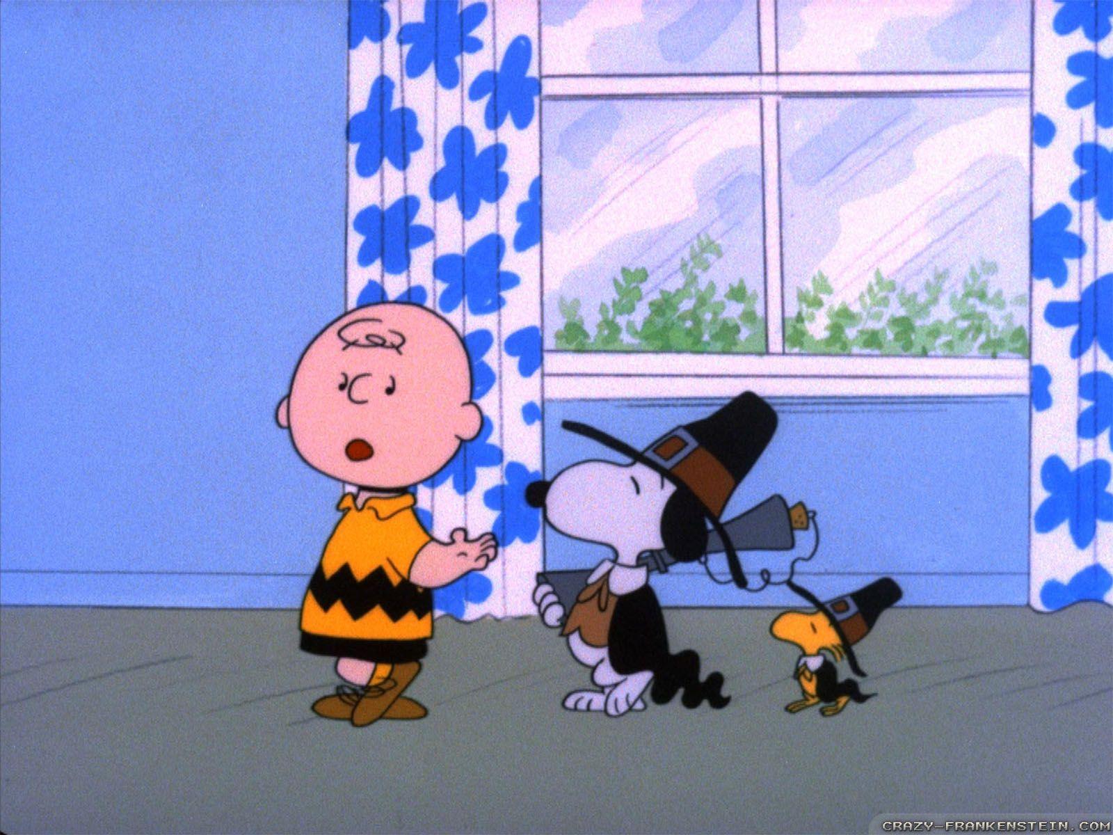 1600x1200 Peanuts Thanksgiving Wallpaper