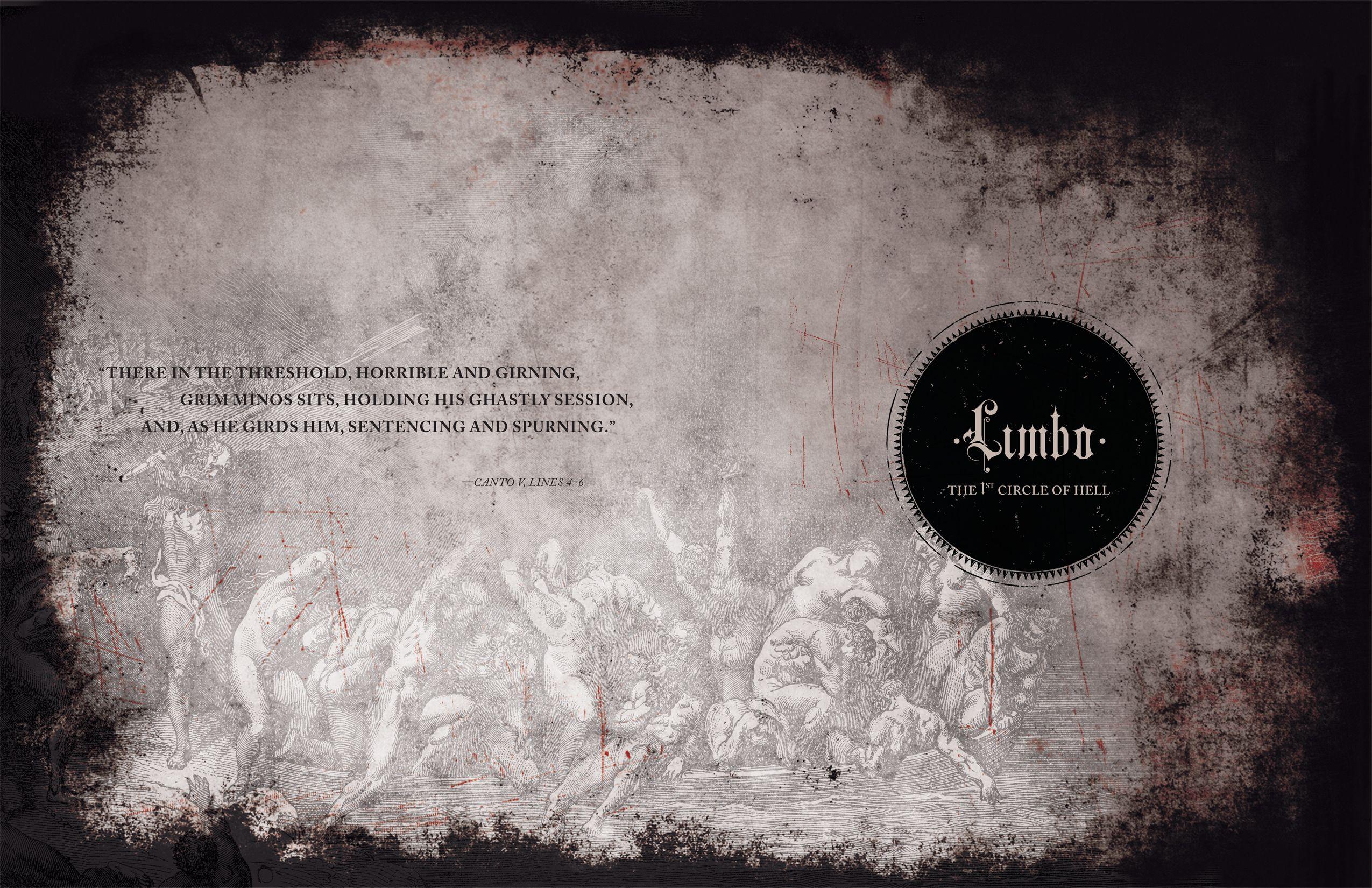2550x1650 quotes, Hell, Limbo, typography, Dante Alighieri, verse, The Divine Comedy wallpaper