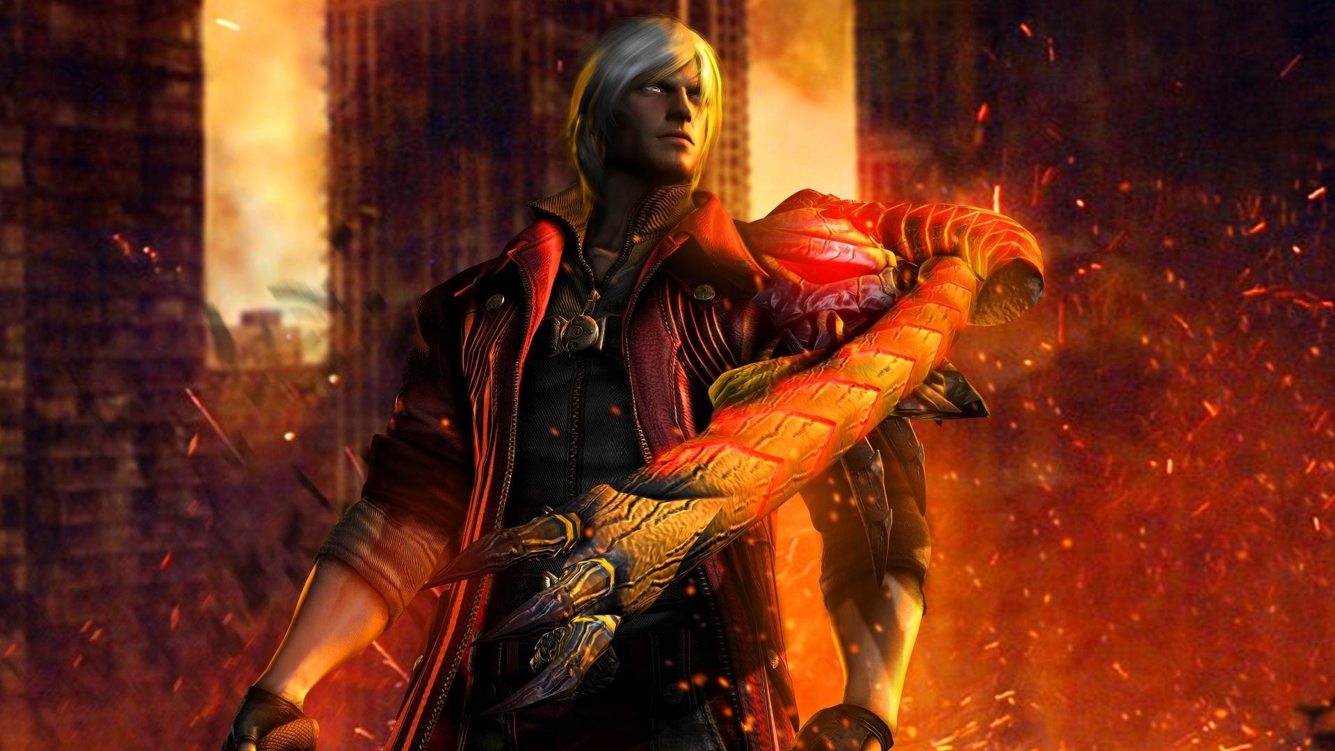 1920x1080 Dante Devil May Cry 4 1080P Laptop Full HD Wallpaper, HD Games 4K Wallpaper, Image, Photo and Background