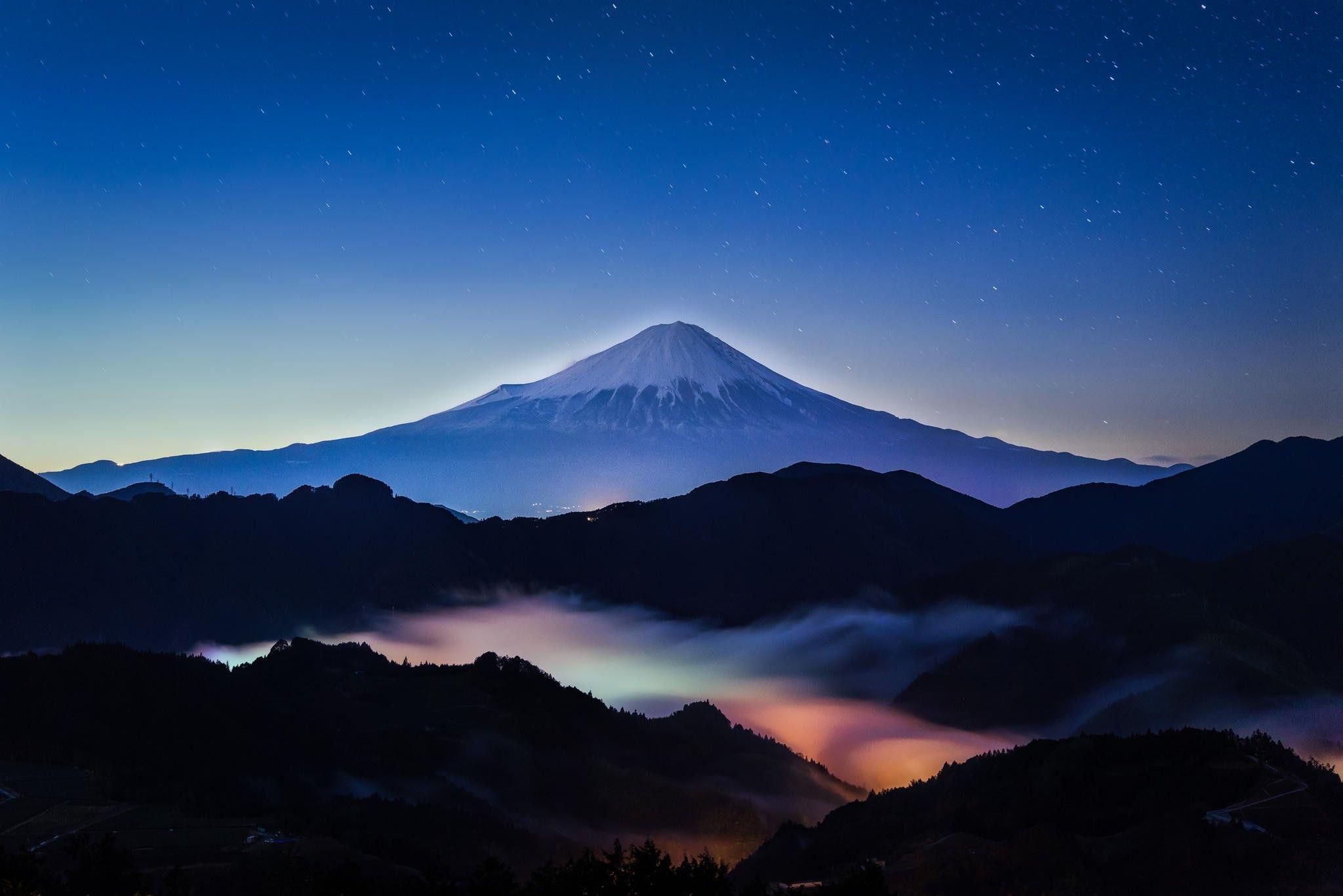 2048x1367 nature, Landscape, Japan, Mountain, Mount Fuji Wallpaper HD / Desktop and Mobile Background