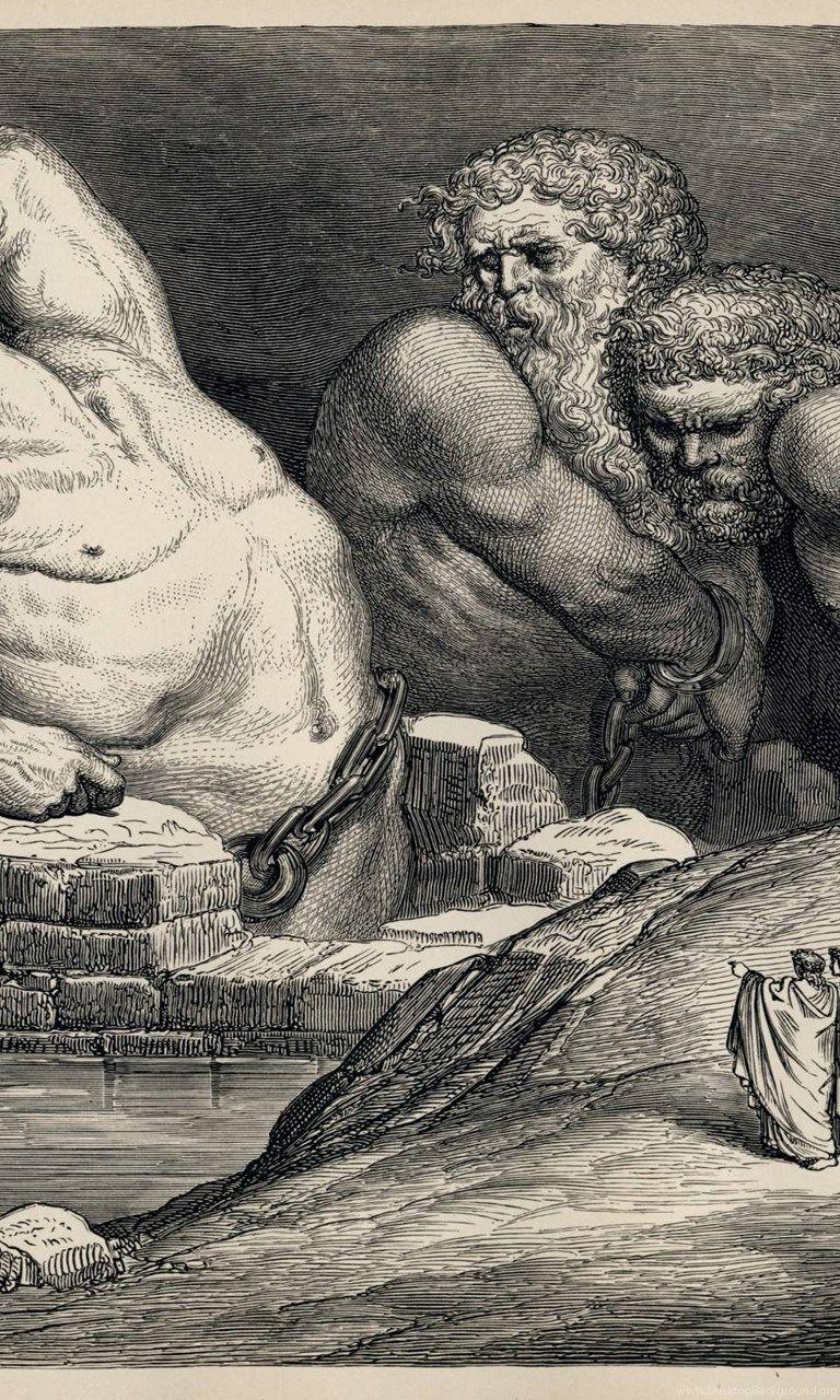 768x1280 Gustave Dor Dante Alighieri Inferno Plate 65 Canto Wallpaper. Desktop Background