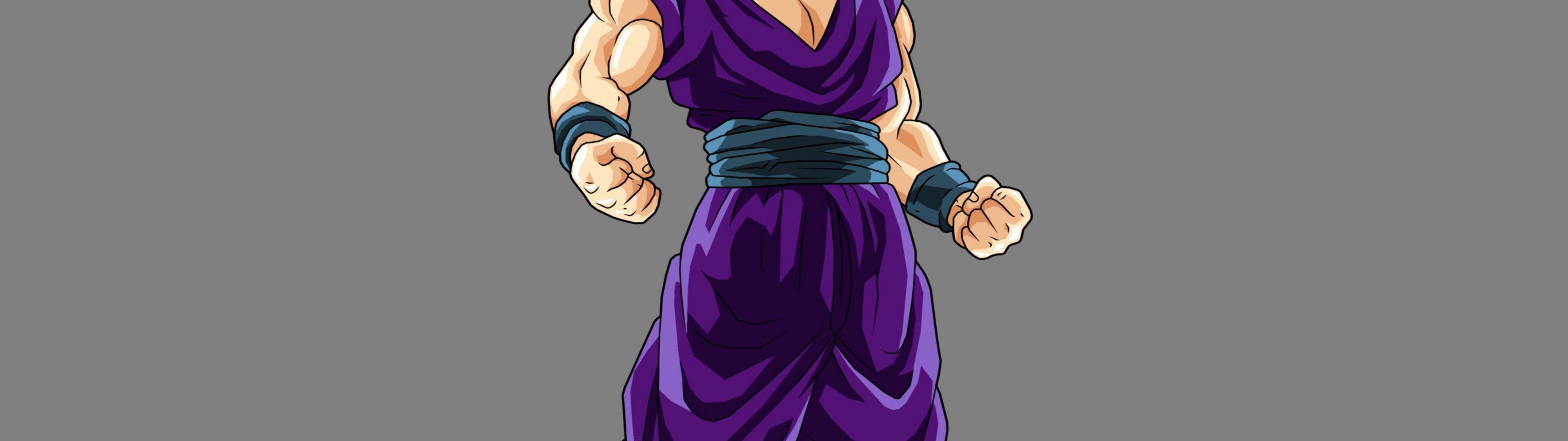 3840x1080 Dragon Ball Z Gohan Wallpaper