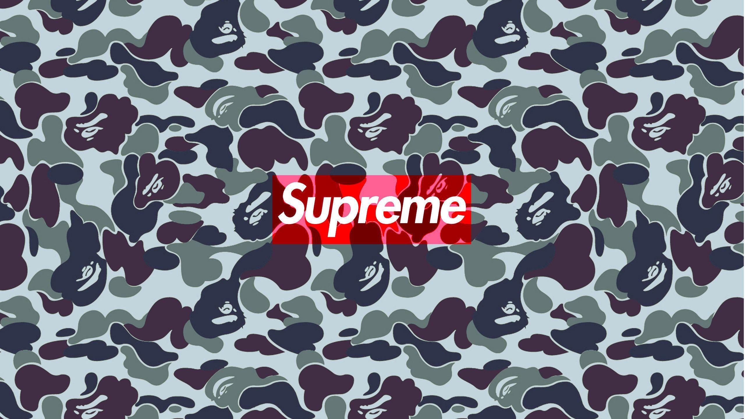 2560x1440 Download The Supreme Bape Urban Camo Wallpaper Below Wallpaper For Ps4