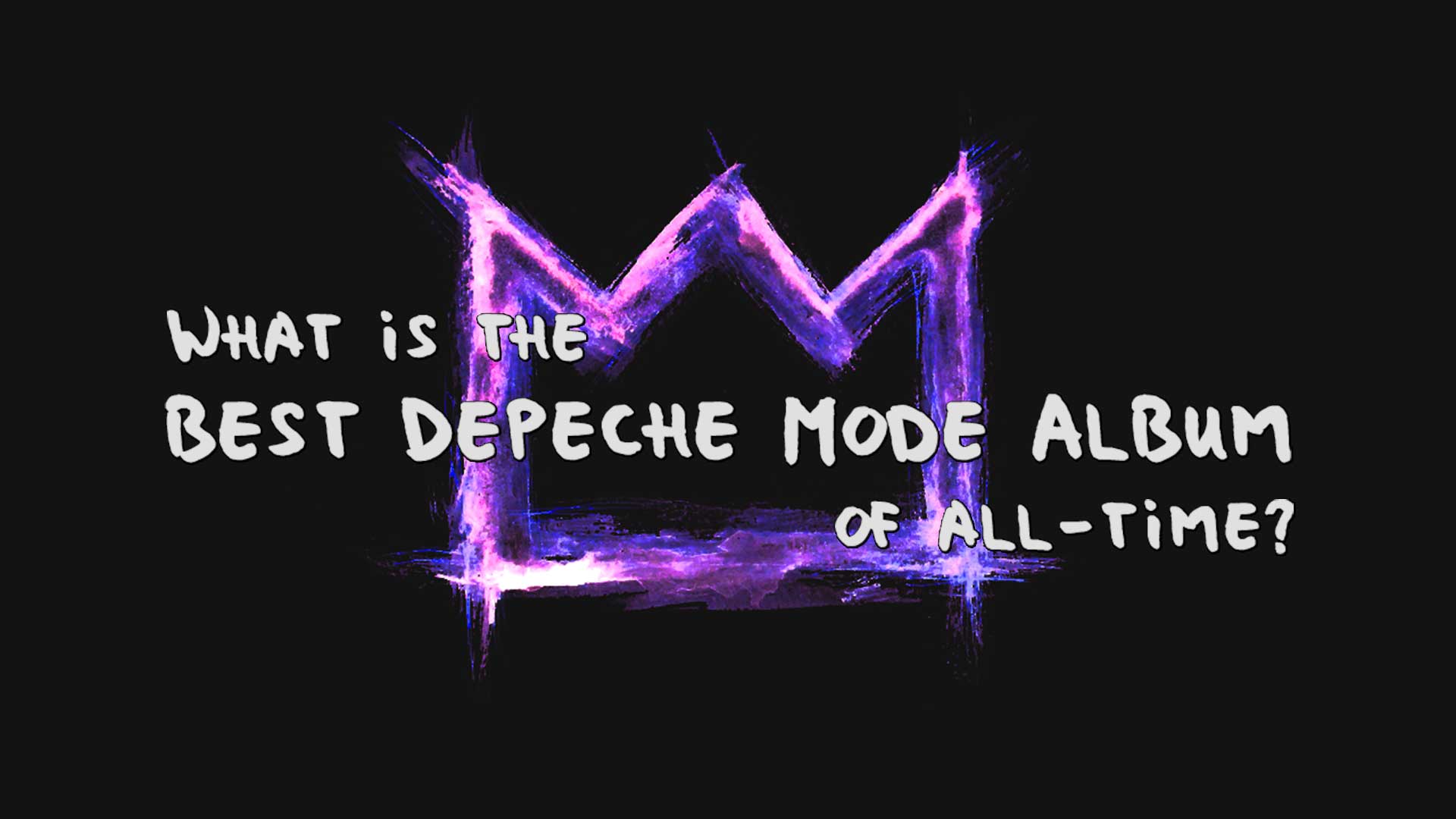 1920x1080 What Is The Best Depeche Mode Album Of All Time? • Article • Electrozombies