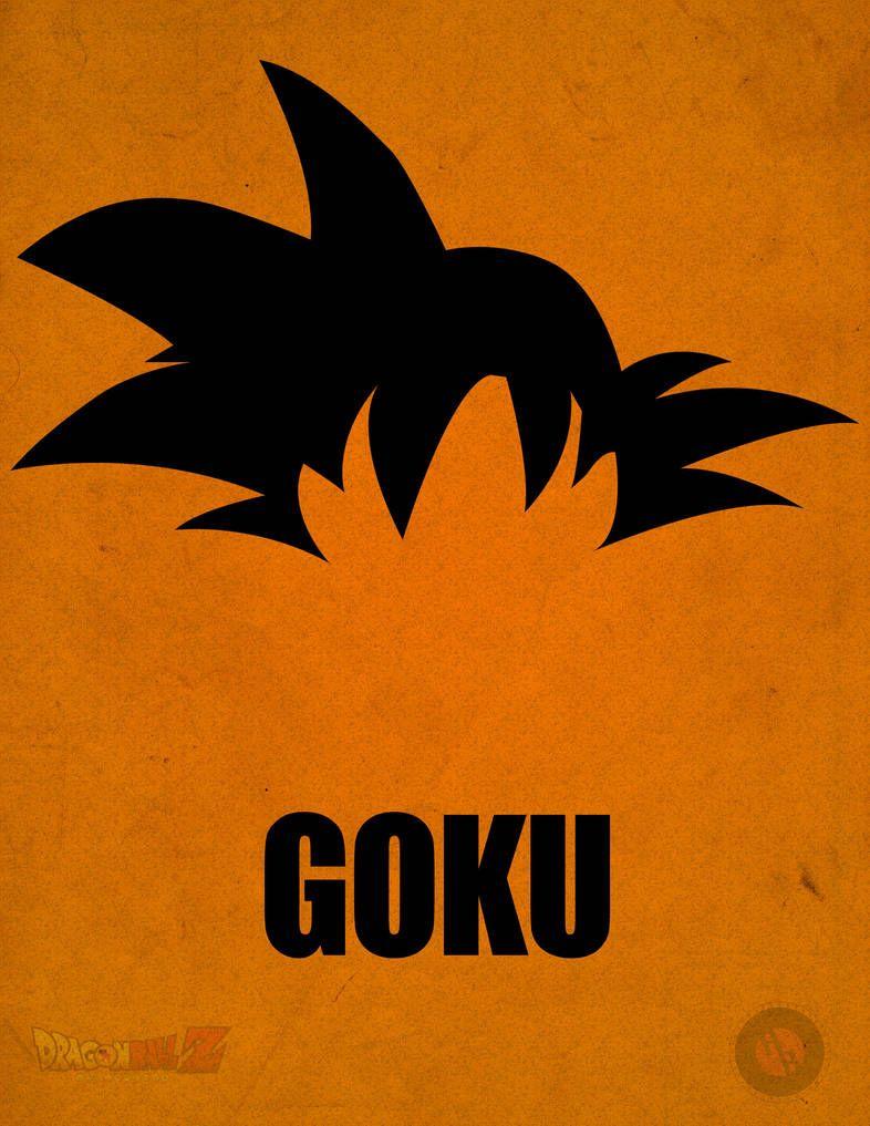 786x1017 Goku Minimalist Poster By A B Original. Dragon Ball Image, Dragon Ball Artwork, Goku